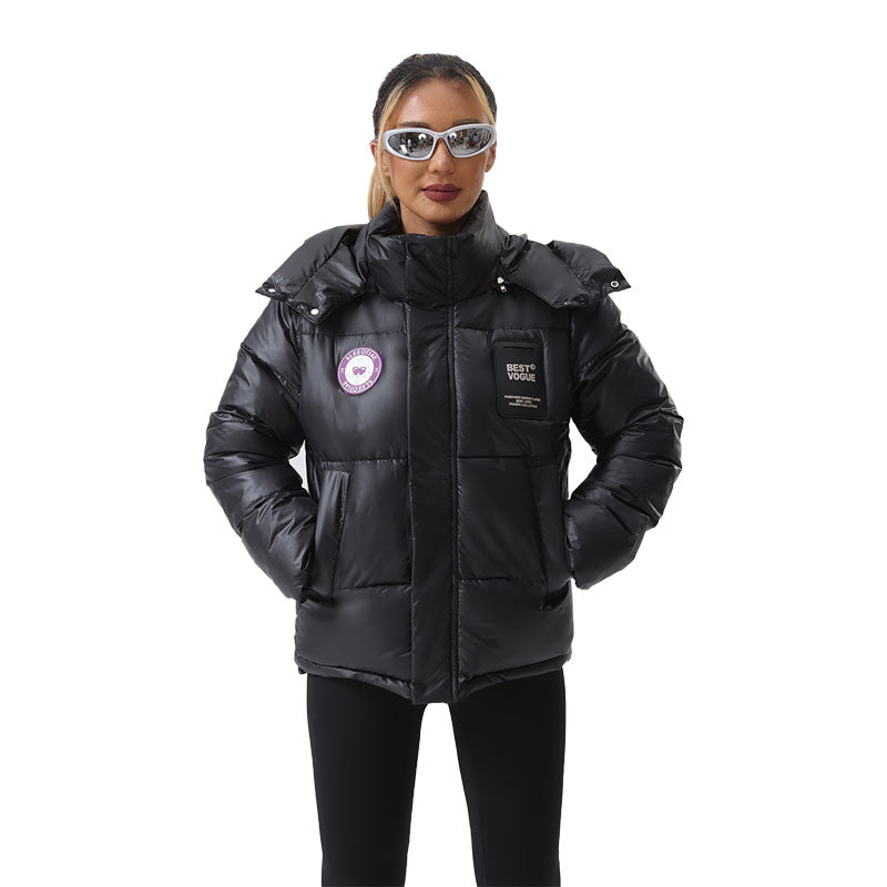 Cold proof hooded jacket