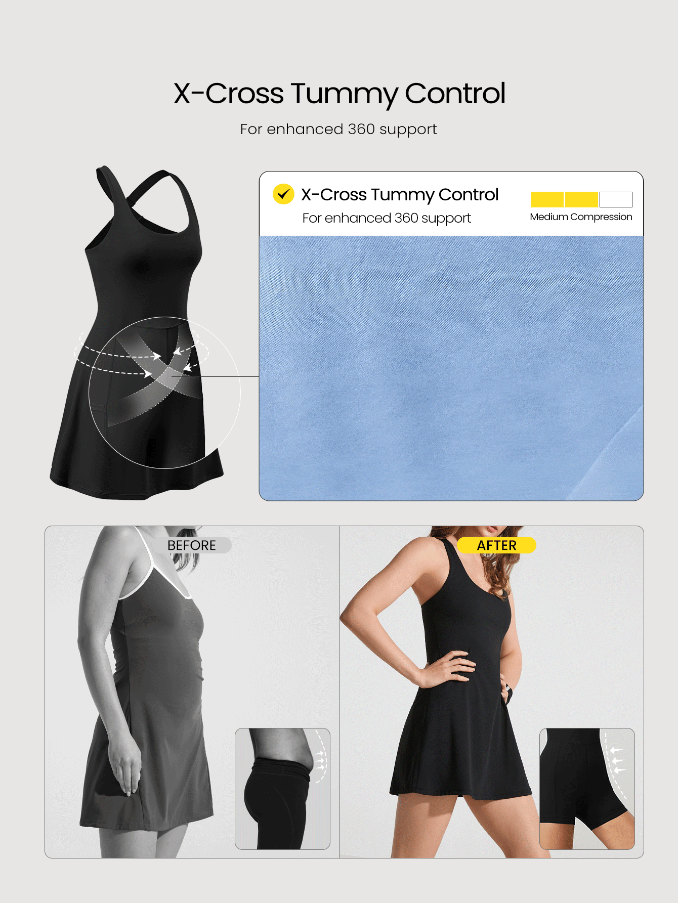 Scallop Edge Court Dress
