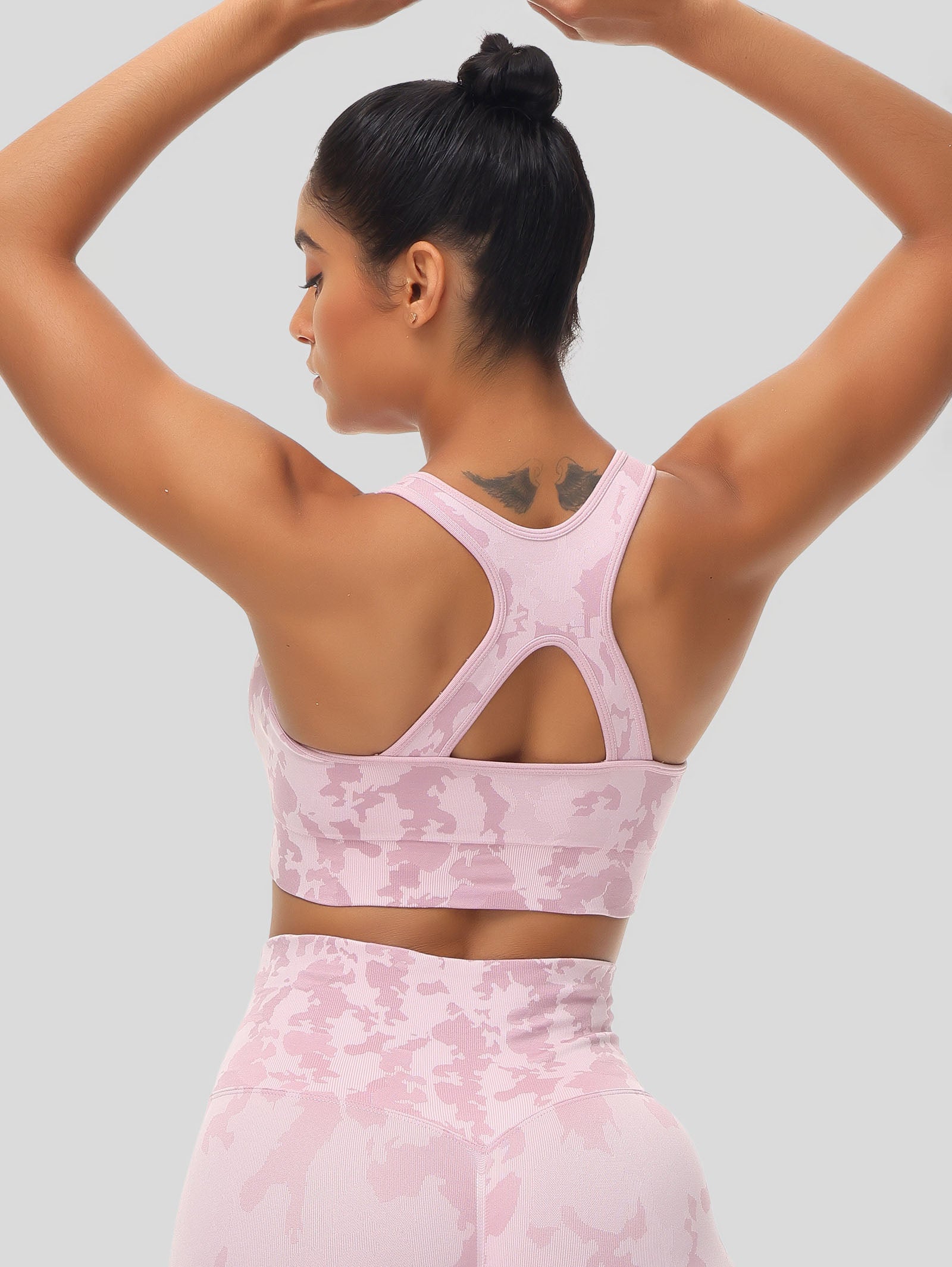 Tie Dye Seamless Two Piece Matching Set