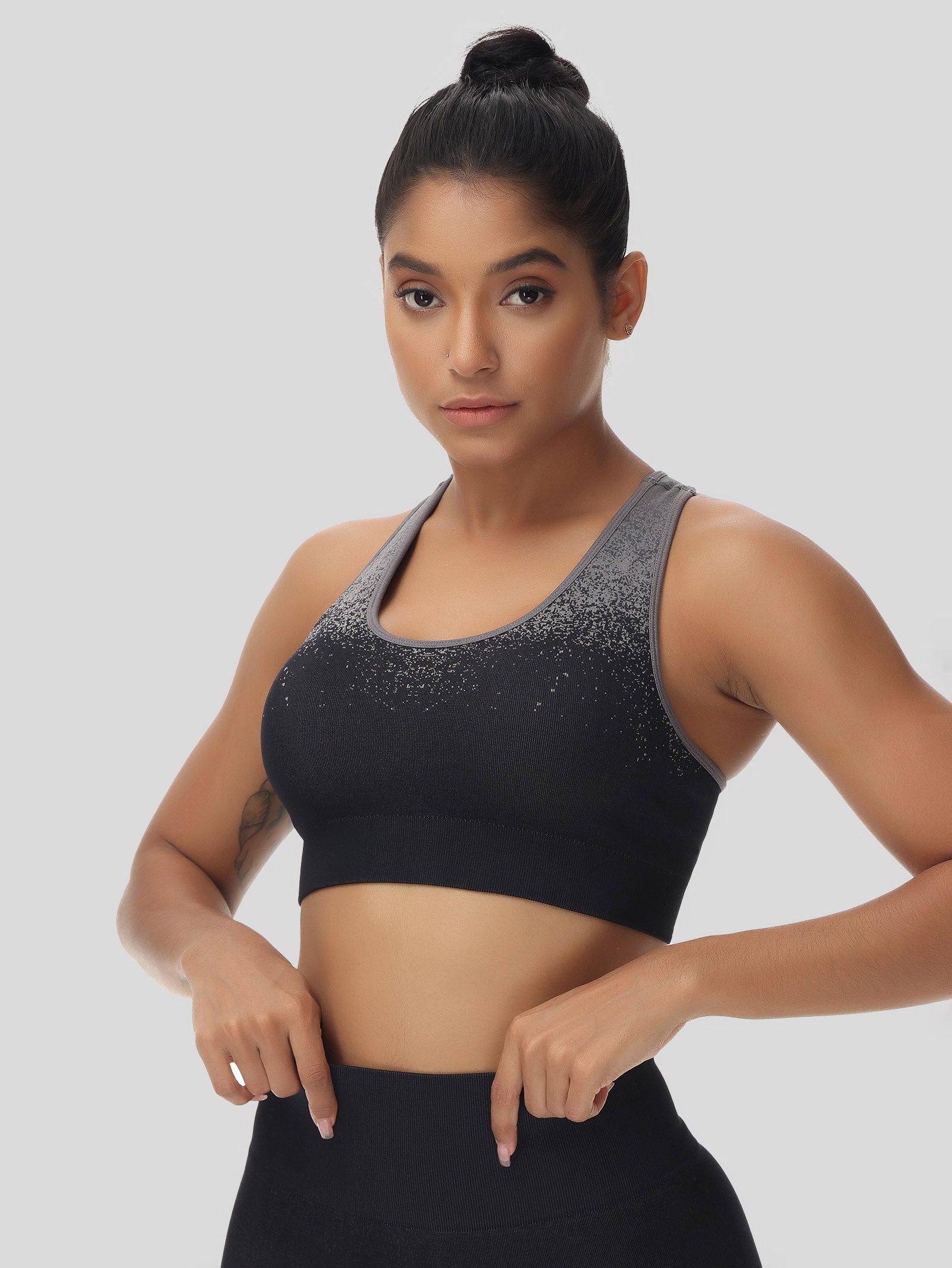Ombre Crop Tank Top