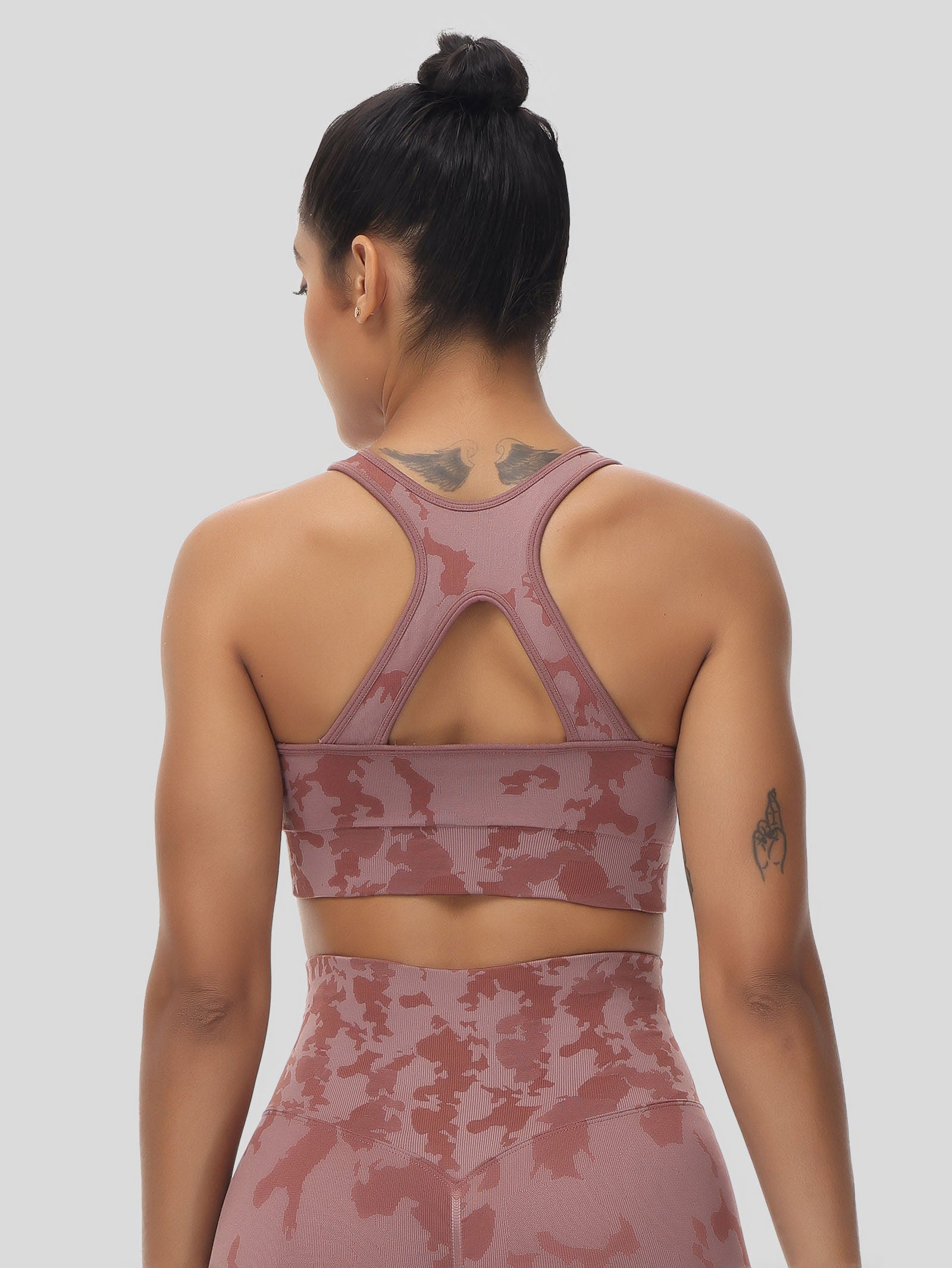 Tie Dye Seamless Two Piece Matching Set