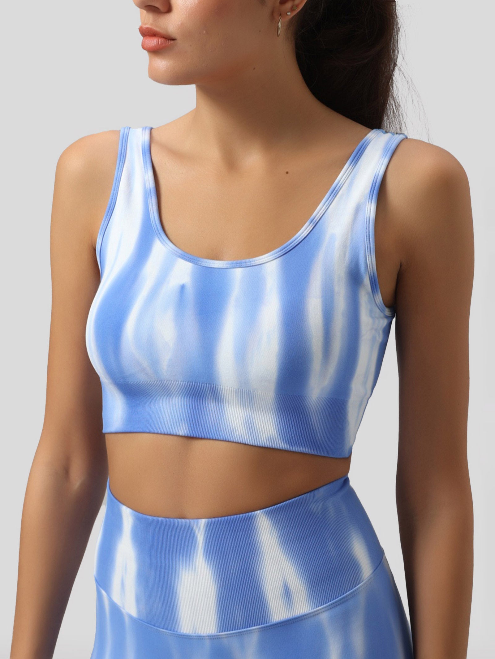 Burn Out Seamless Tank Top