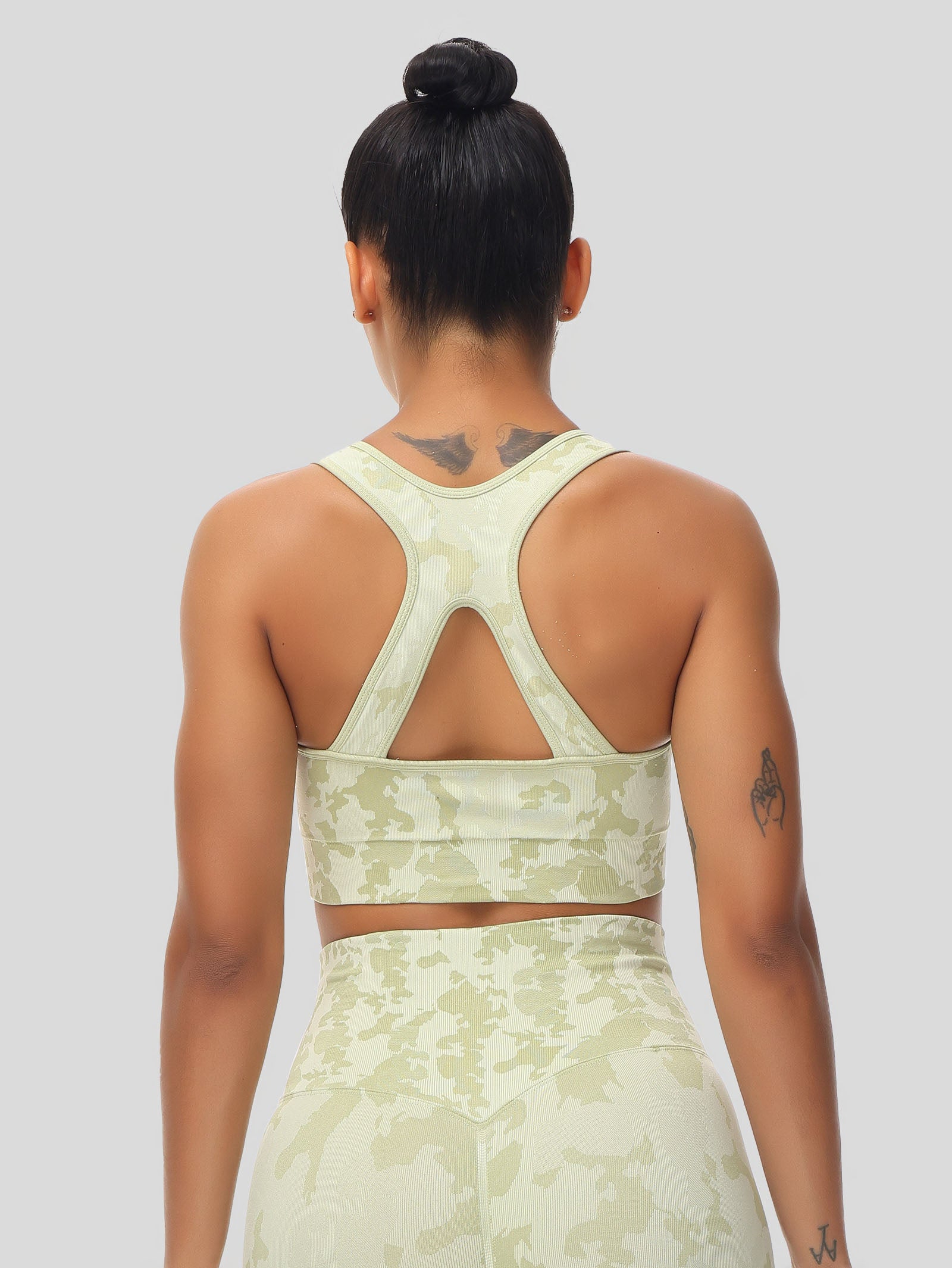 Tie Dye Seamless Two Piece Matching Set