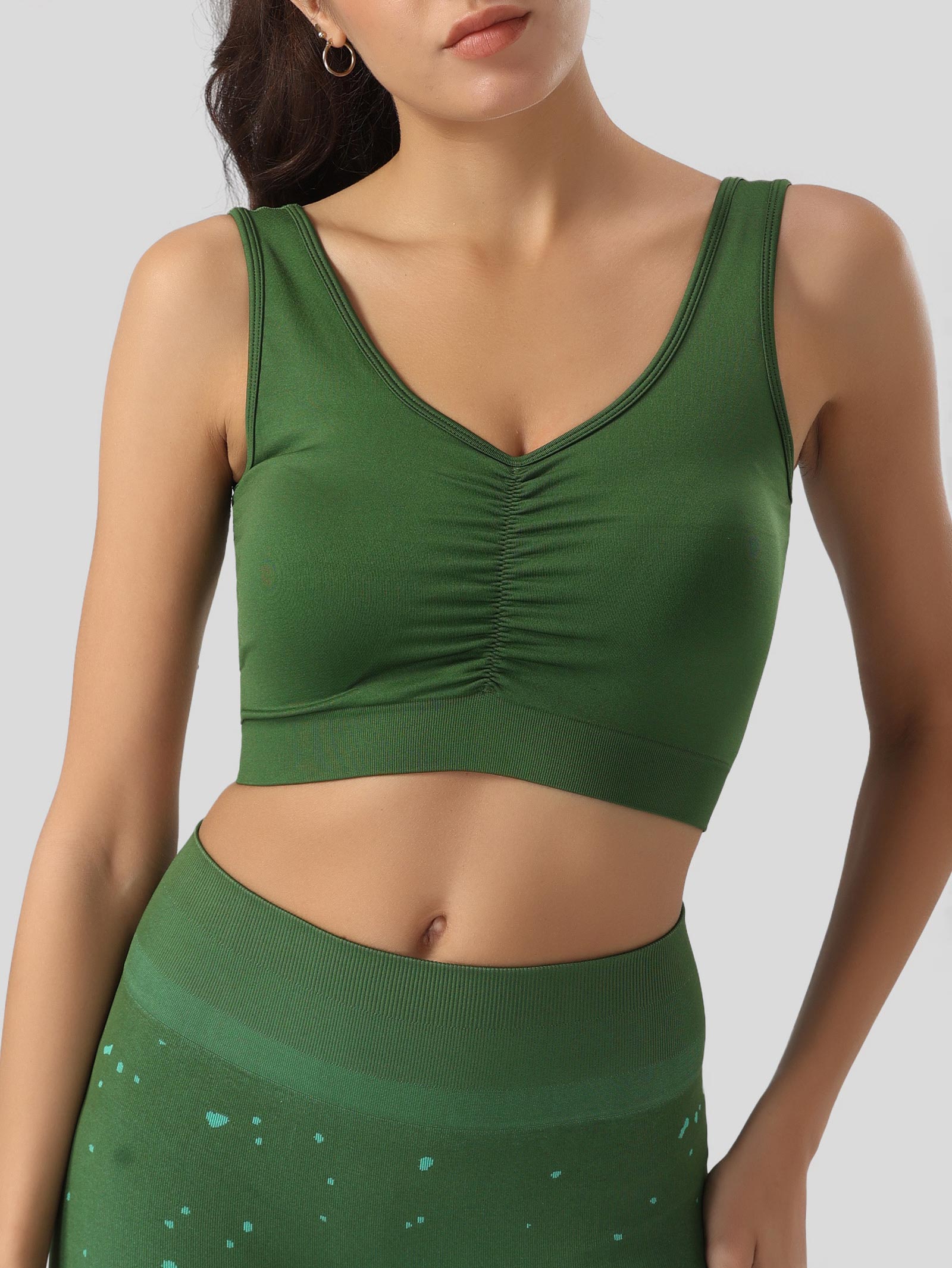 V-Neck Crop Top