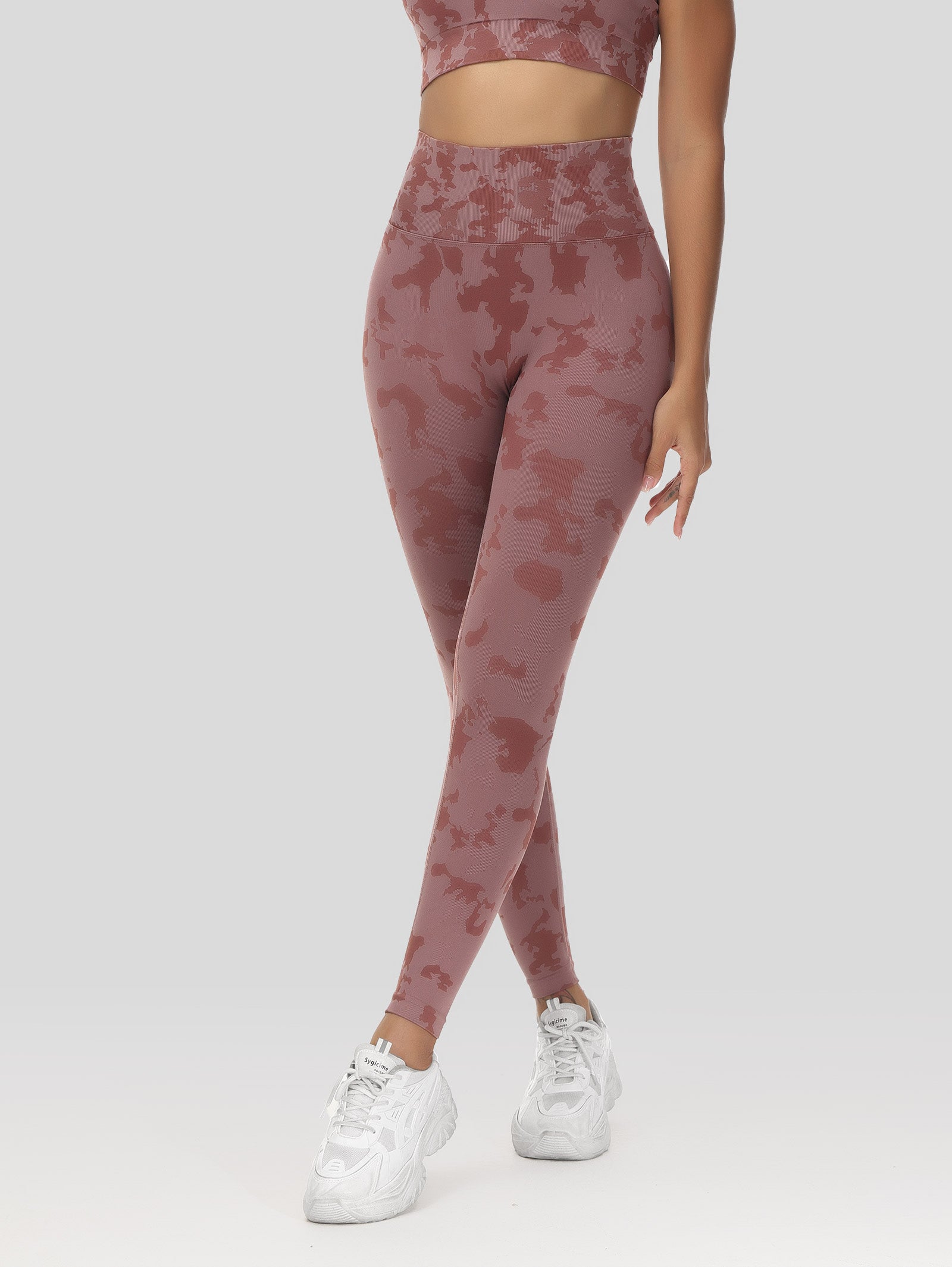 Tie Dye Seamless Two Piece Matching Set