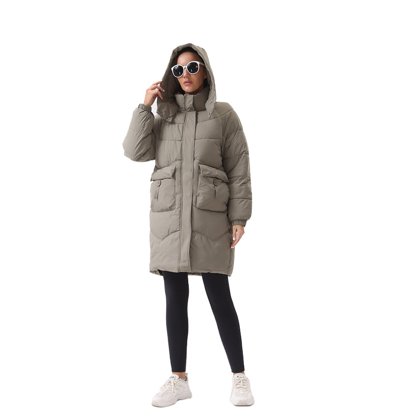 Heating long anti cold clothing