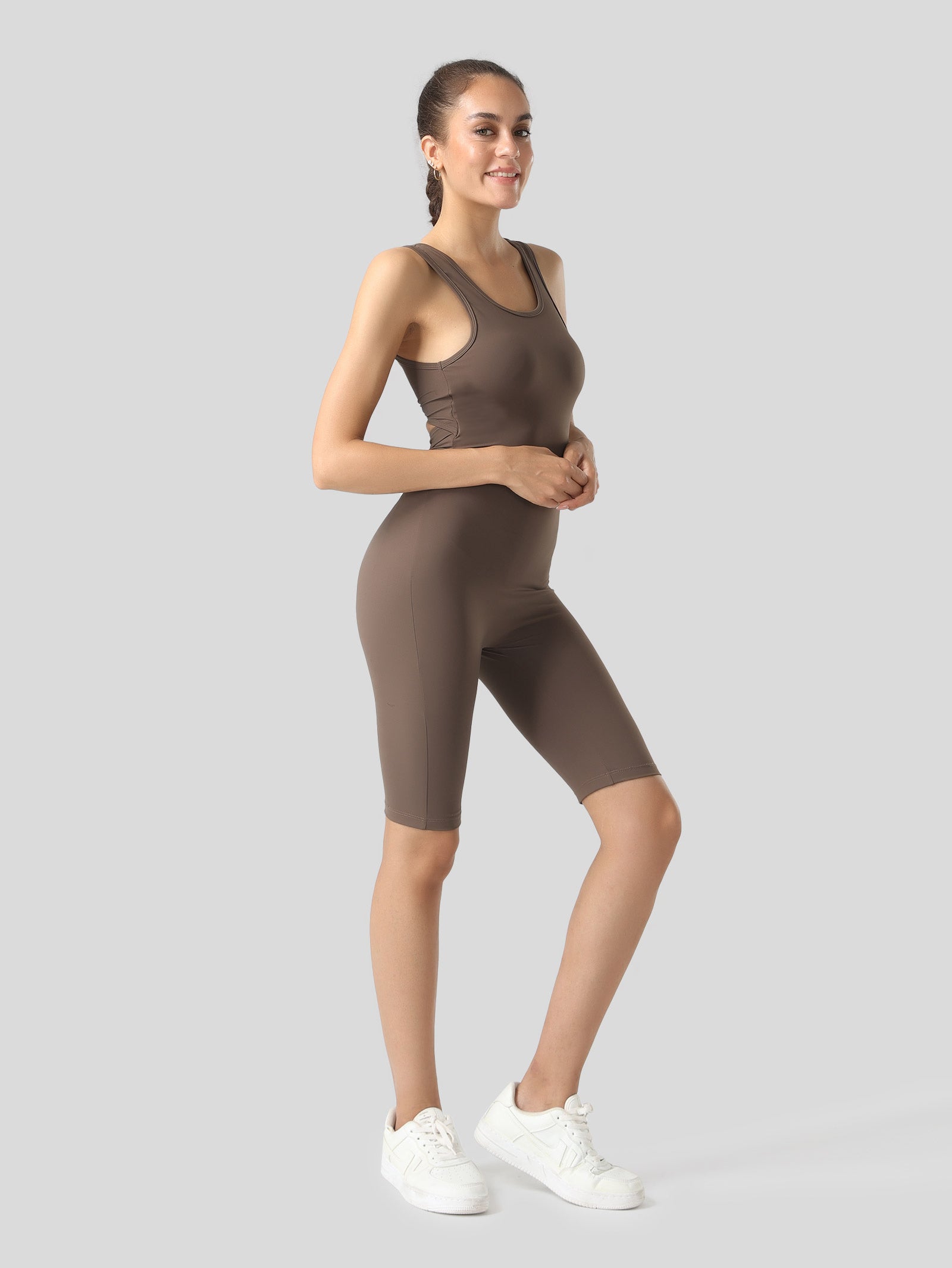 Comfort Club Cutout Jumpsuit