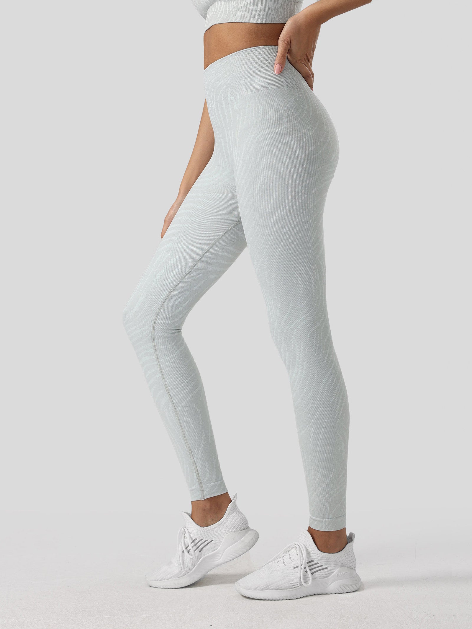 Zebra Print High Waist Butt Lifting Leggings