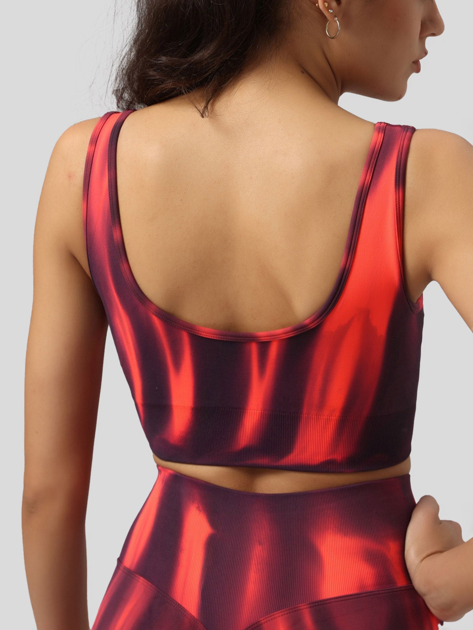Burn Out Seamless Tank Top