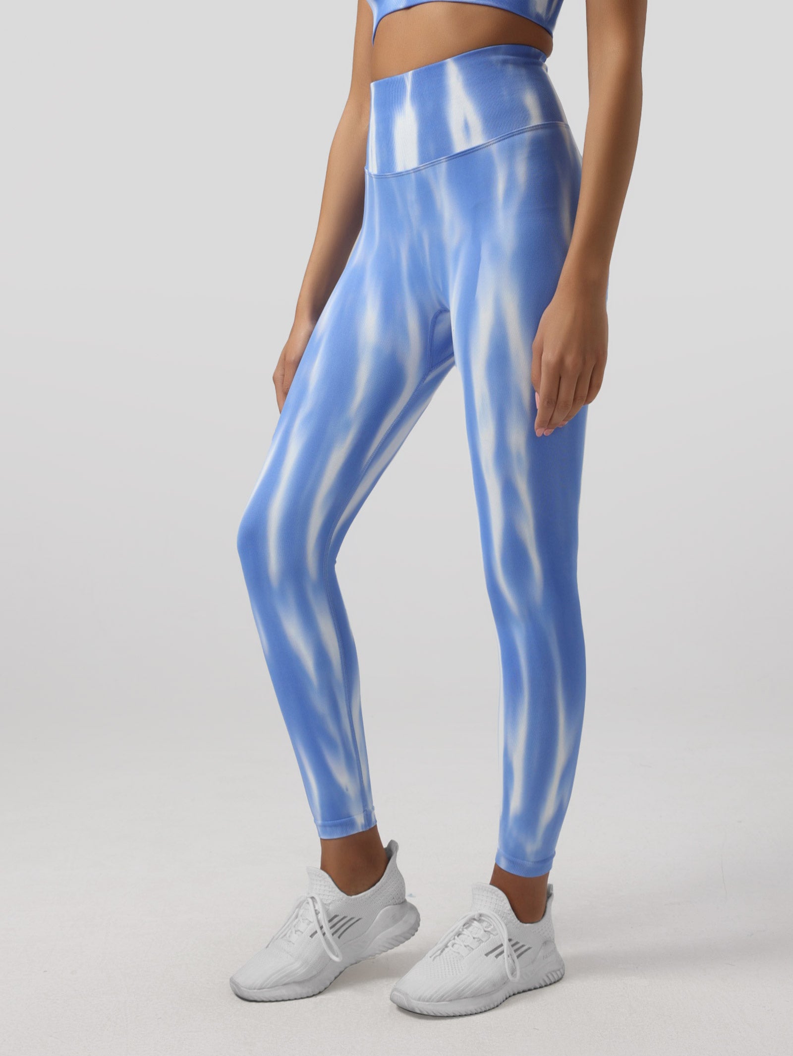 Burn Out Seamless High Waist Leggings
