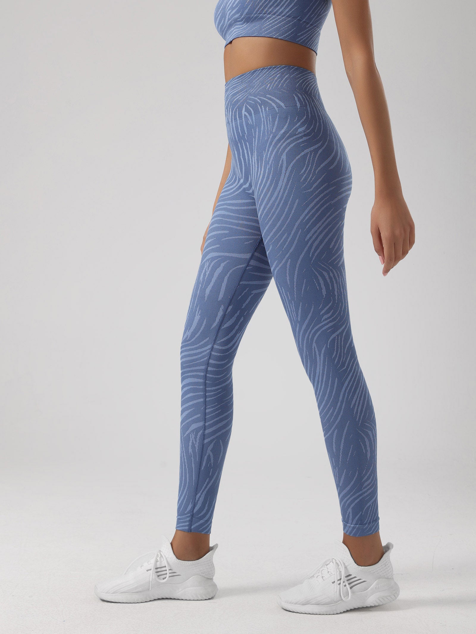Zebra Print High Waist Butt Lifting Leggings