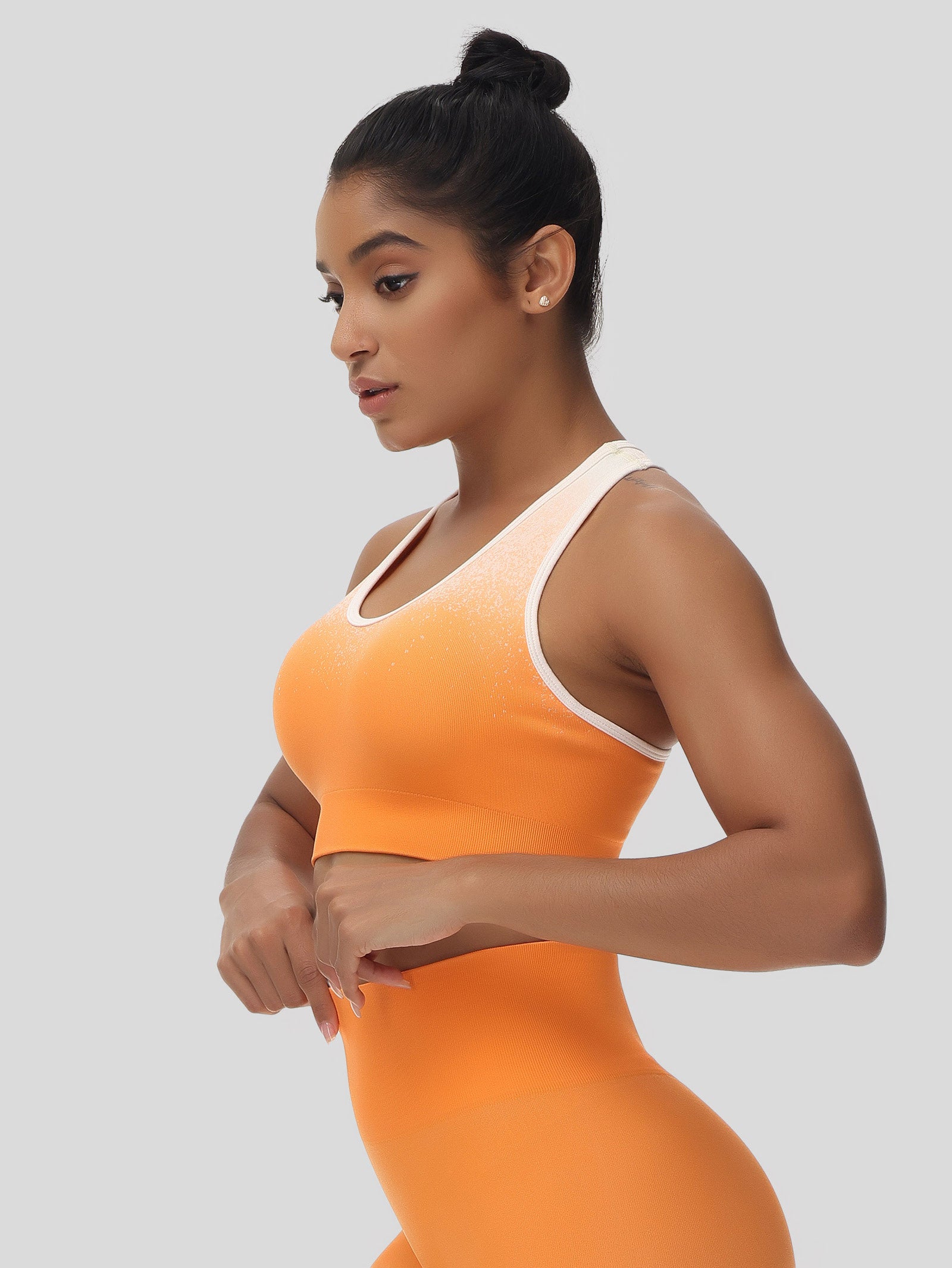 Ombre Crop Tank Top