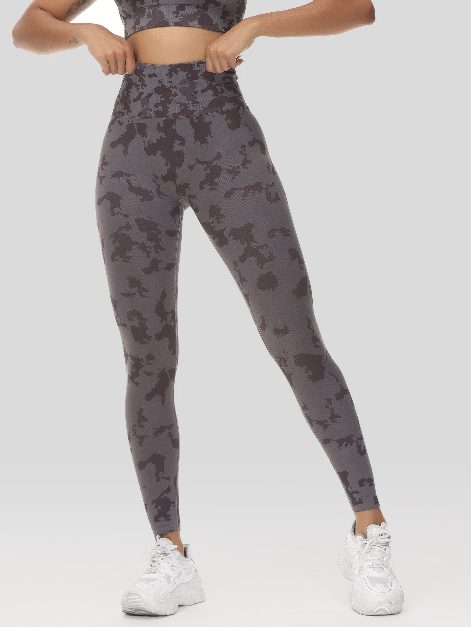 Tie Dye Seamless Two Piece Matching Set