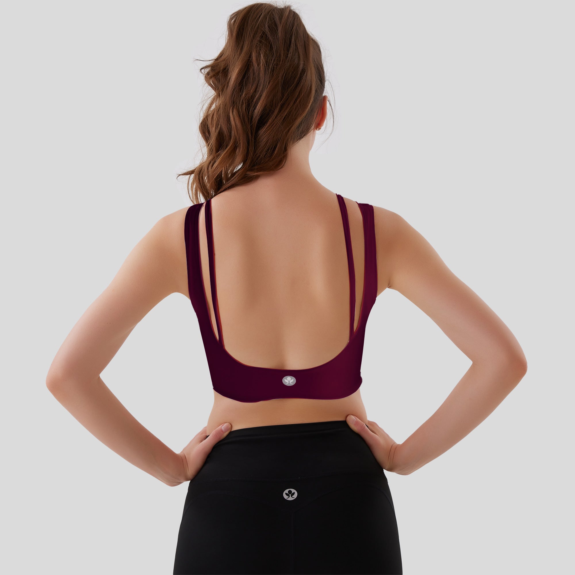 Comfort Club Cutout Sports Bra