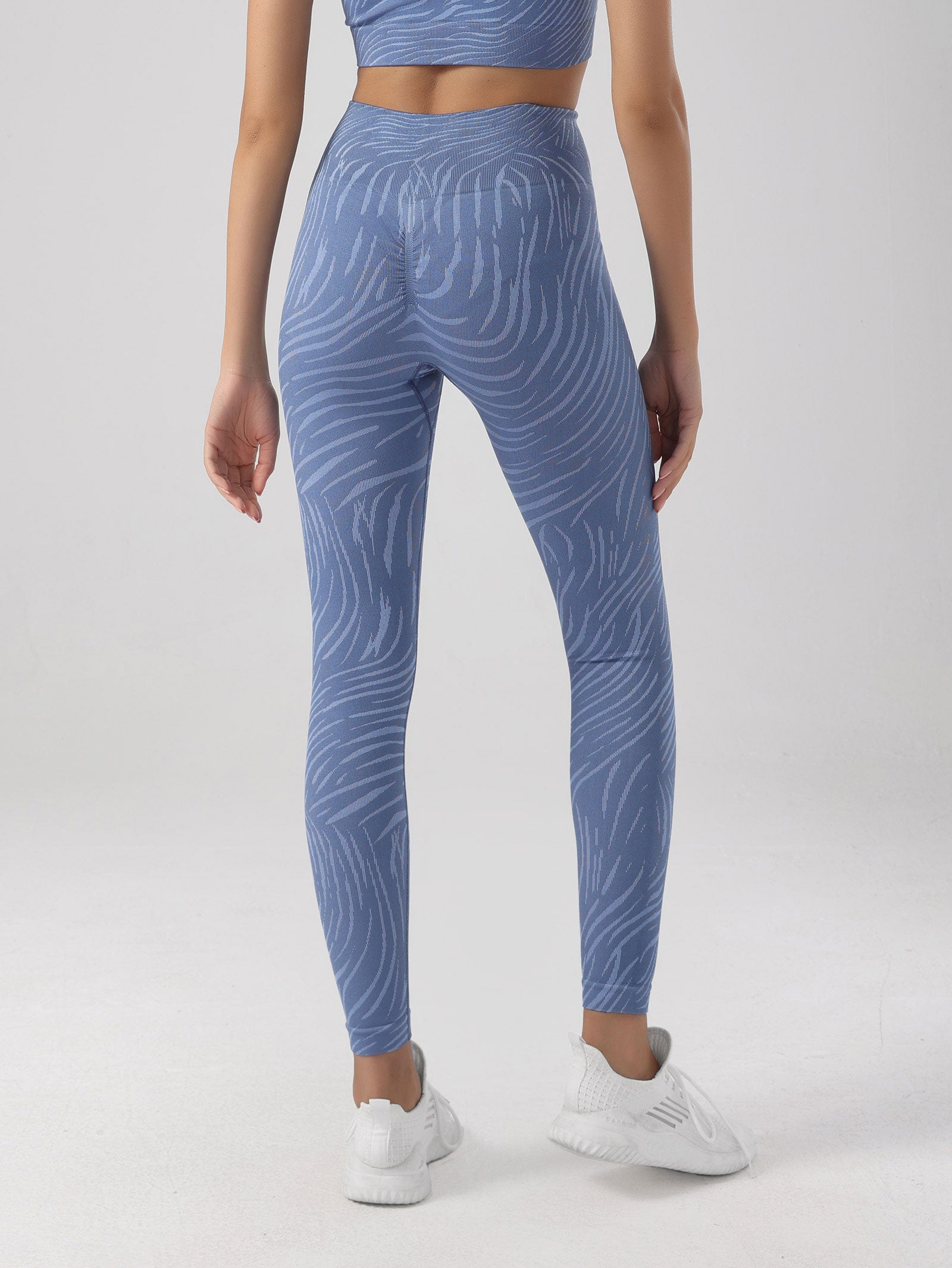 Zebra Print High Waist Butt Lifting Leggings