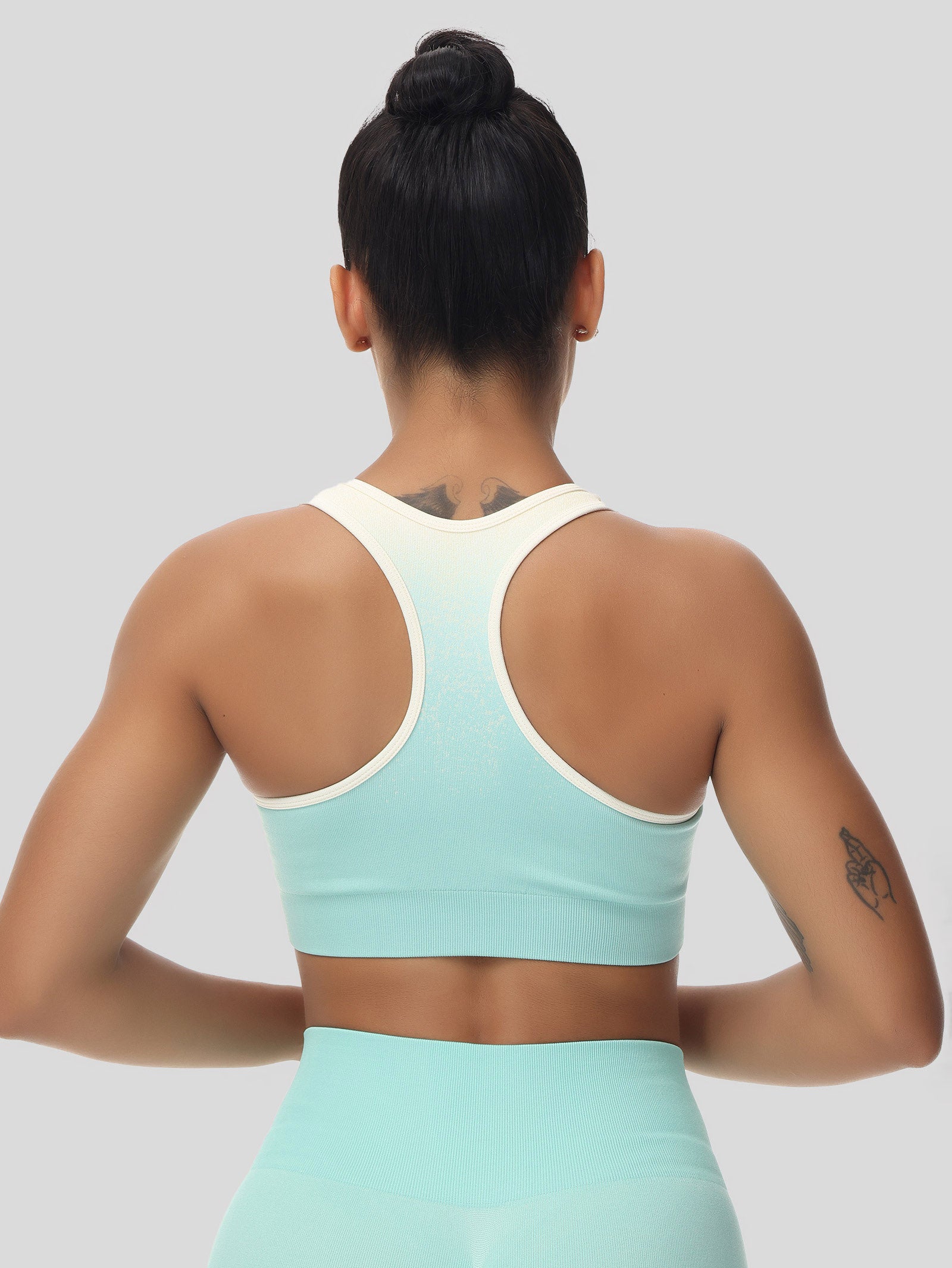 Ombre Crop Tank Top