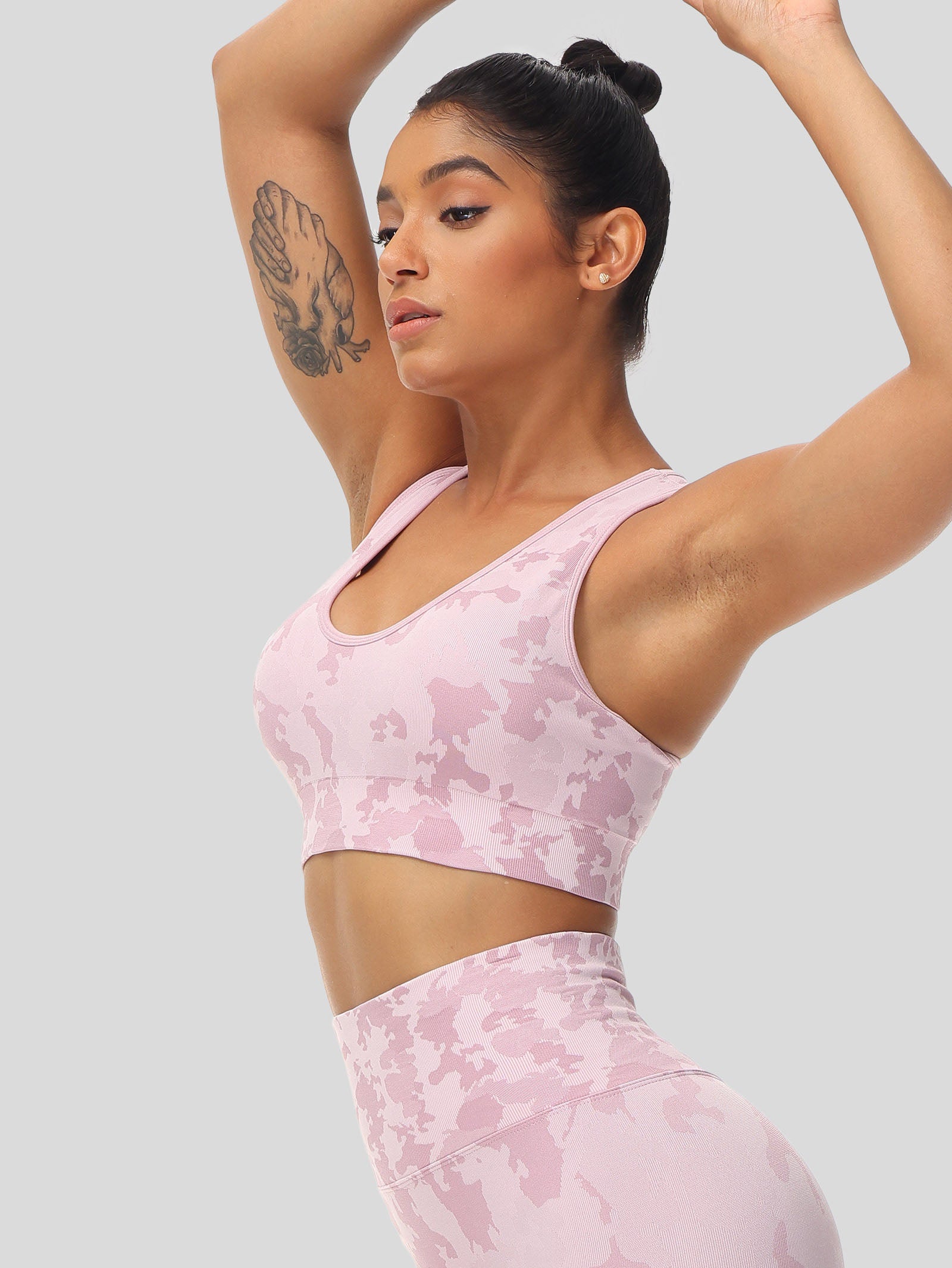 Tie Dye Seamless Two Piece Matching Set