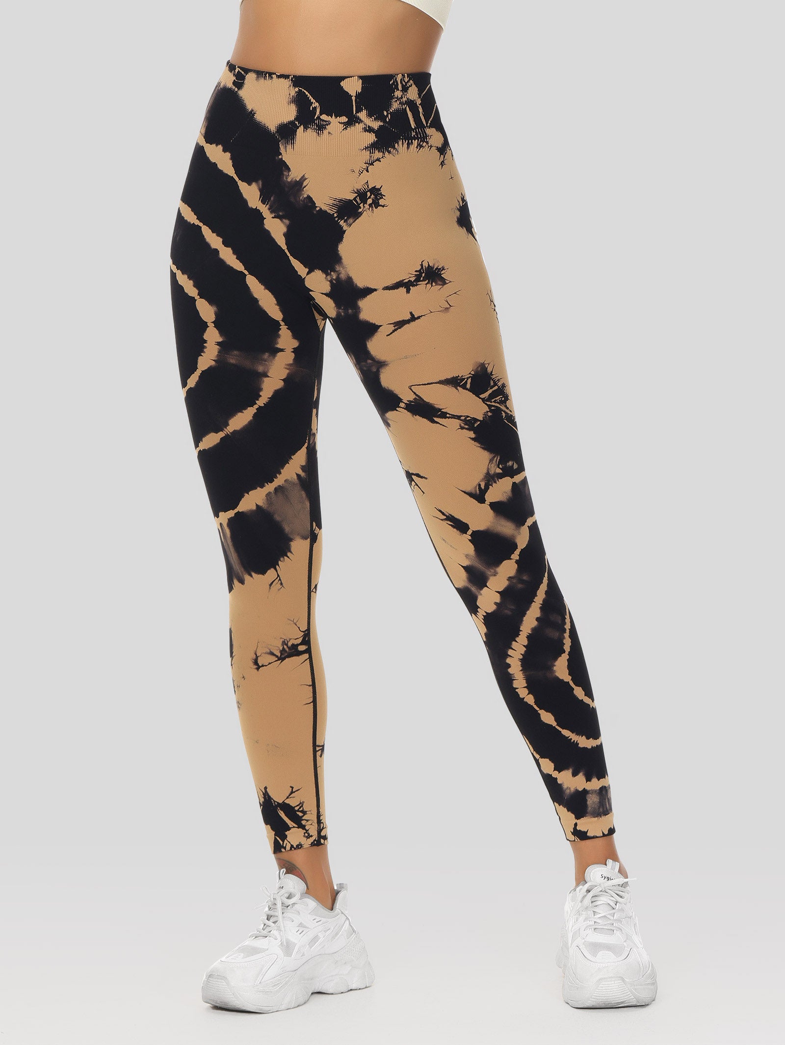 Ripple Tie Dye Butt Lifting Legging
