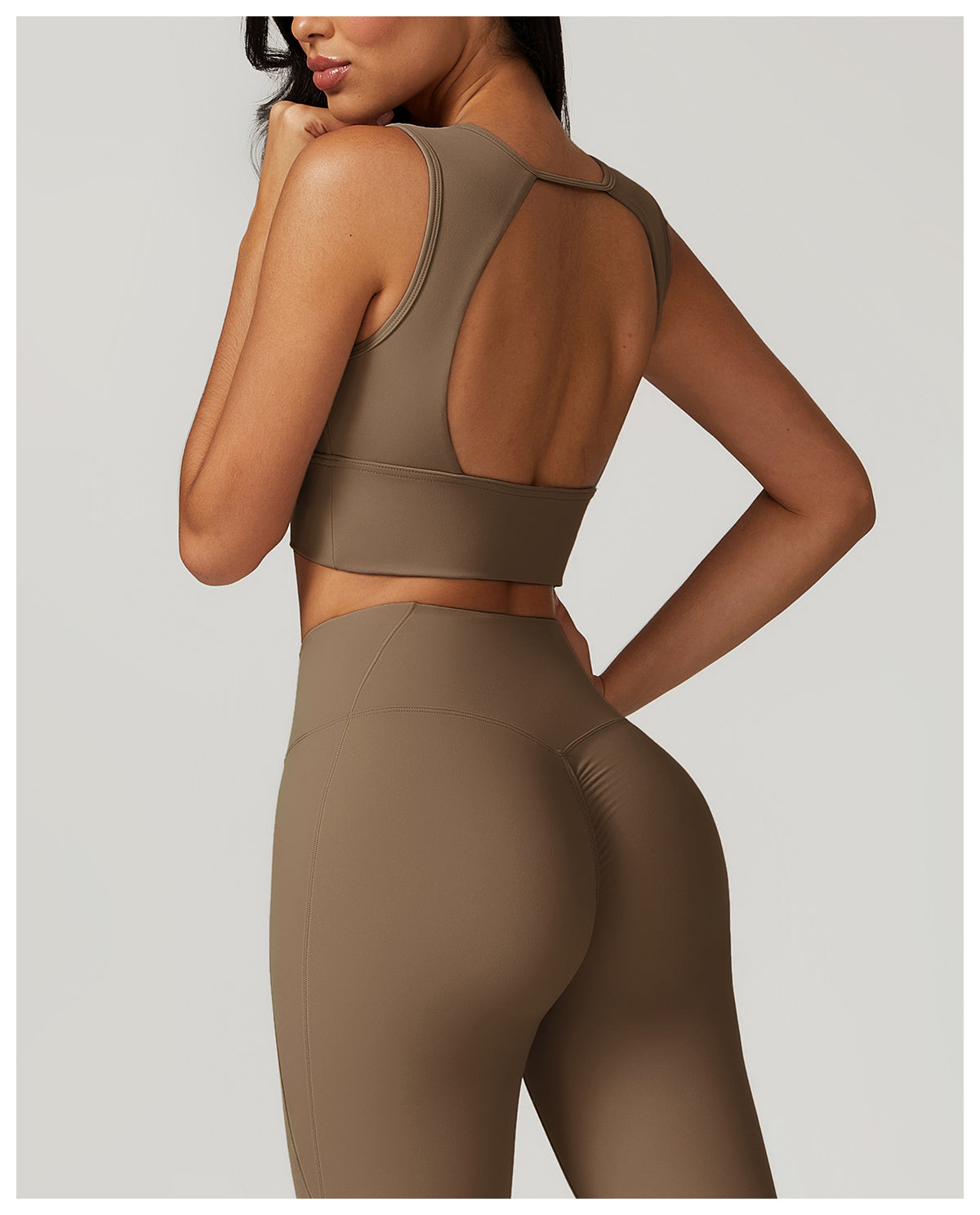 Comfort Club Brushed Fabric Sport Bra