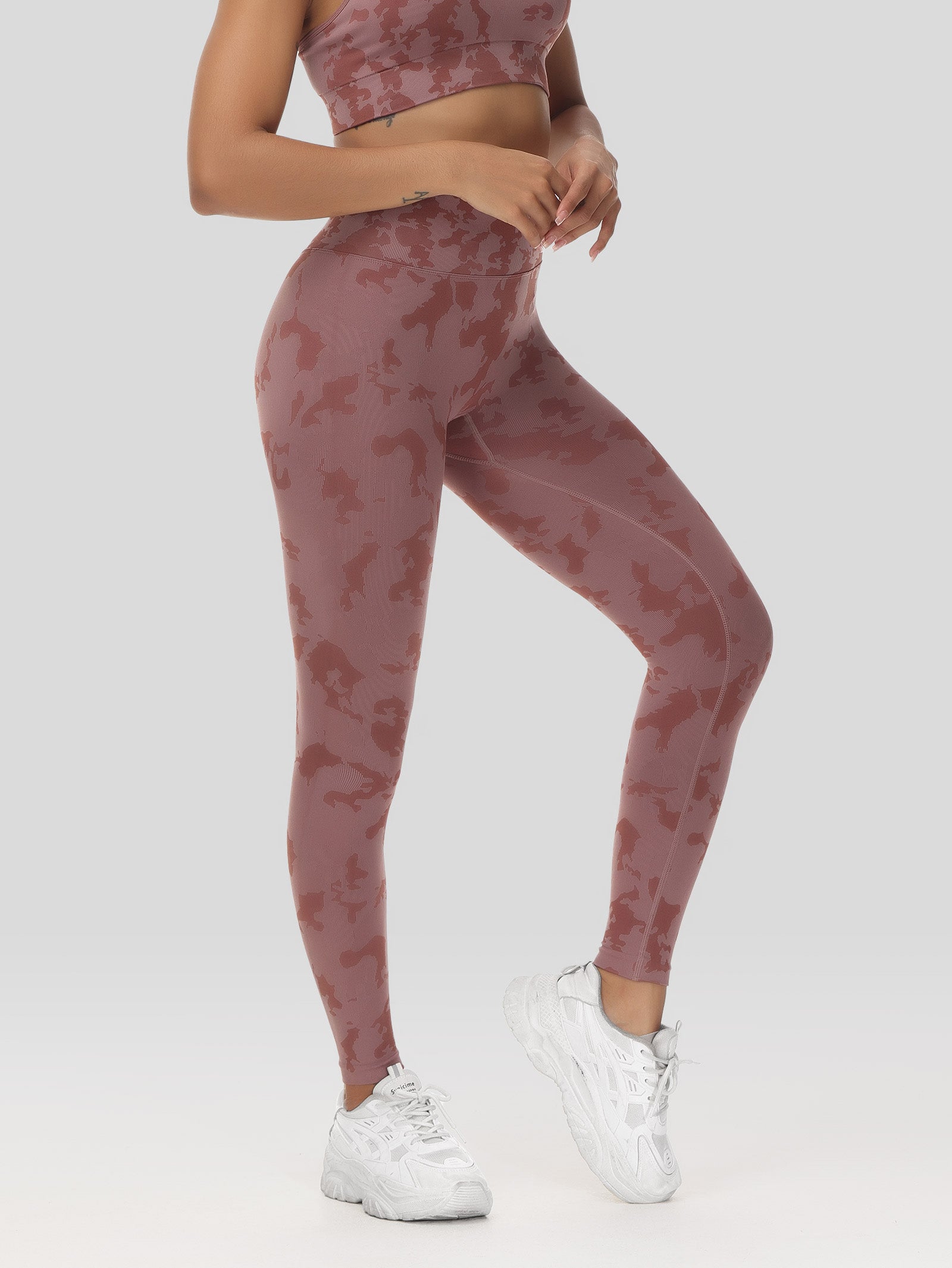 Tie Dye Seamless Two Piece Matching Set