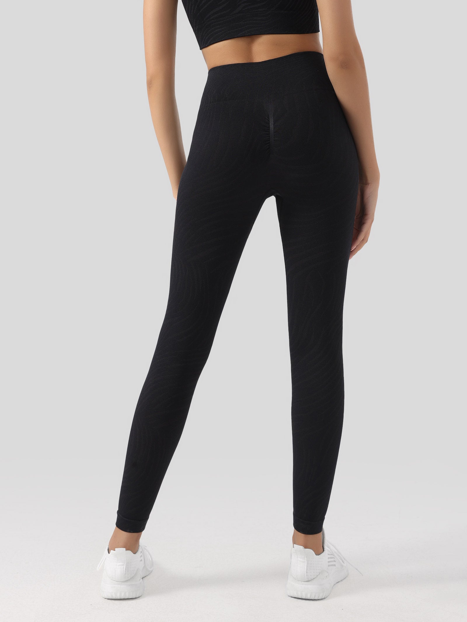 Zebra Print High Waist Butt Lifting Leggings