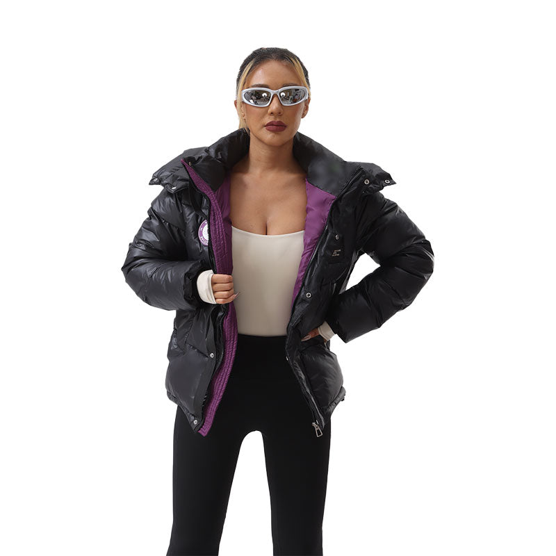 Cold proof hooded jacket