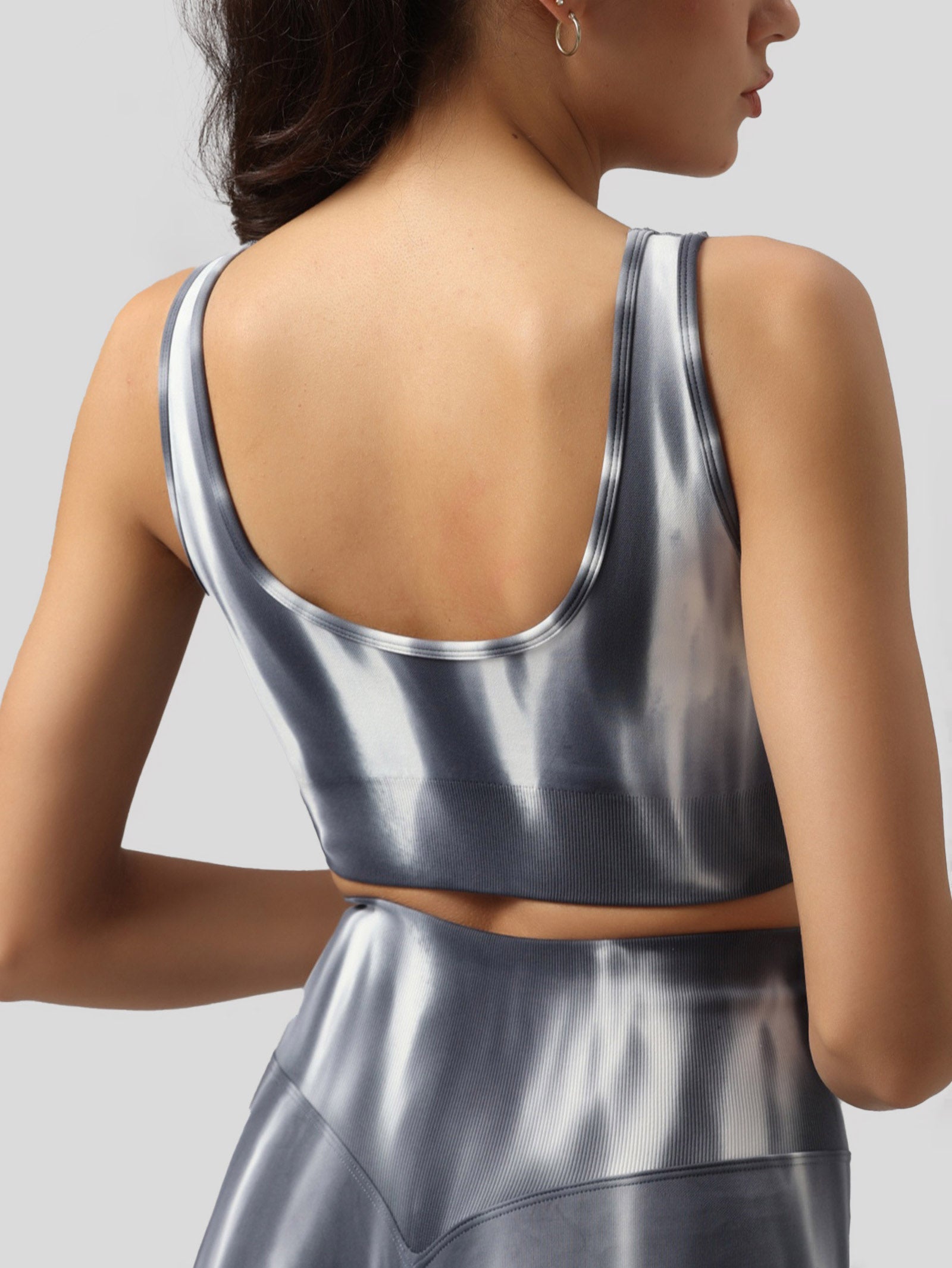 Burn Out Seamless Tank Top