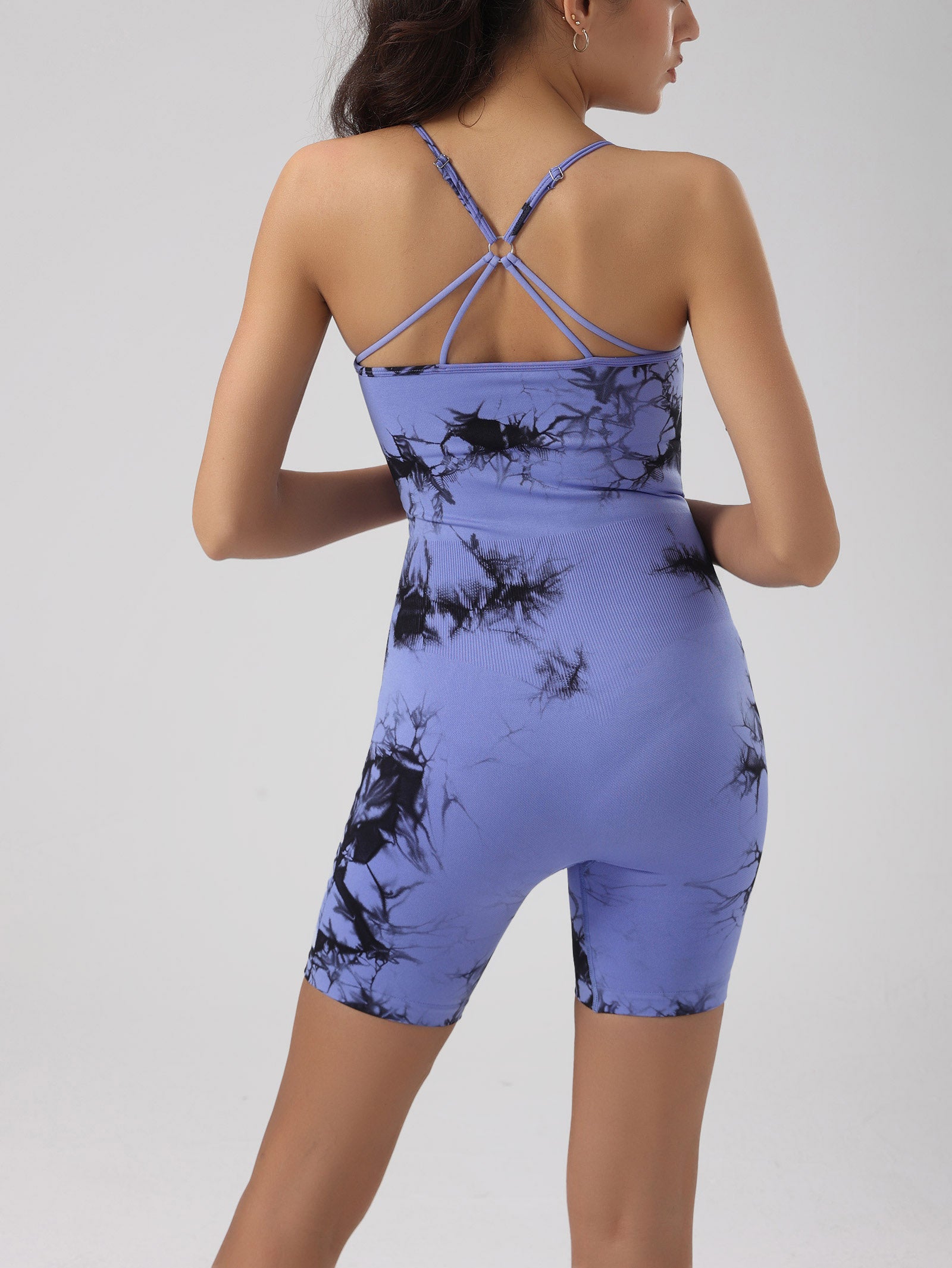 Tie Dye Seamless Jumpsuit