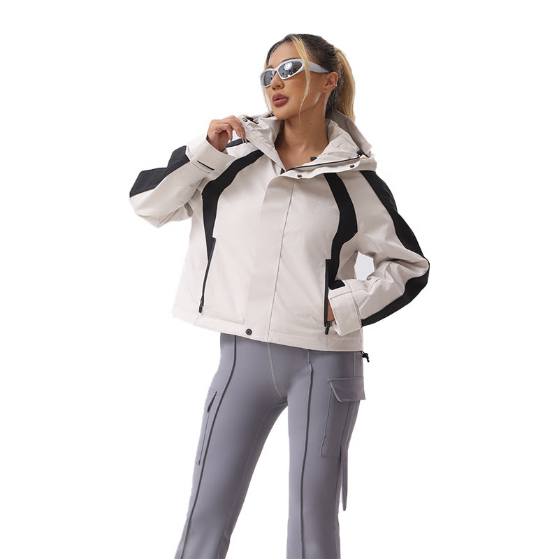 Wind Protection Hooded down Jacket