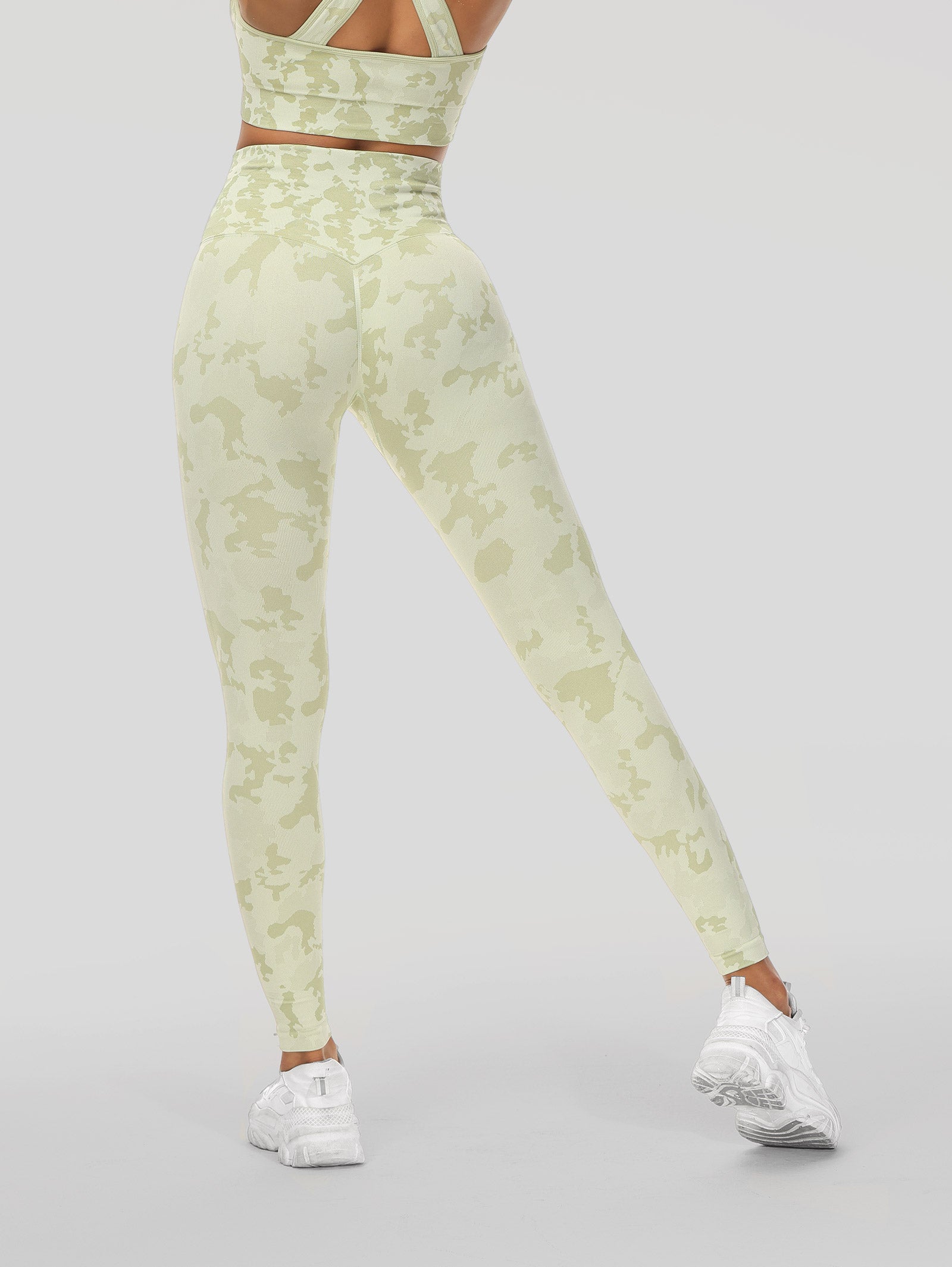 Tie Dye Seamless Two Piece Matching Set