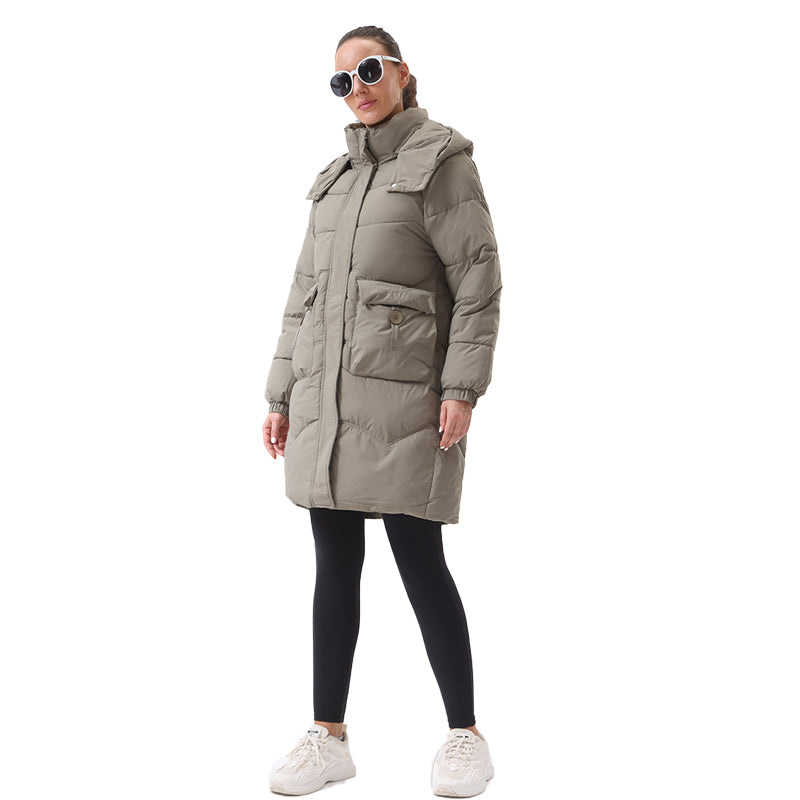Heating long anti cold clothing