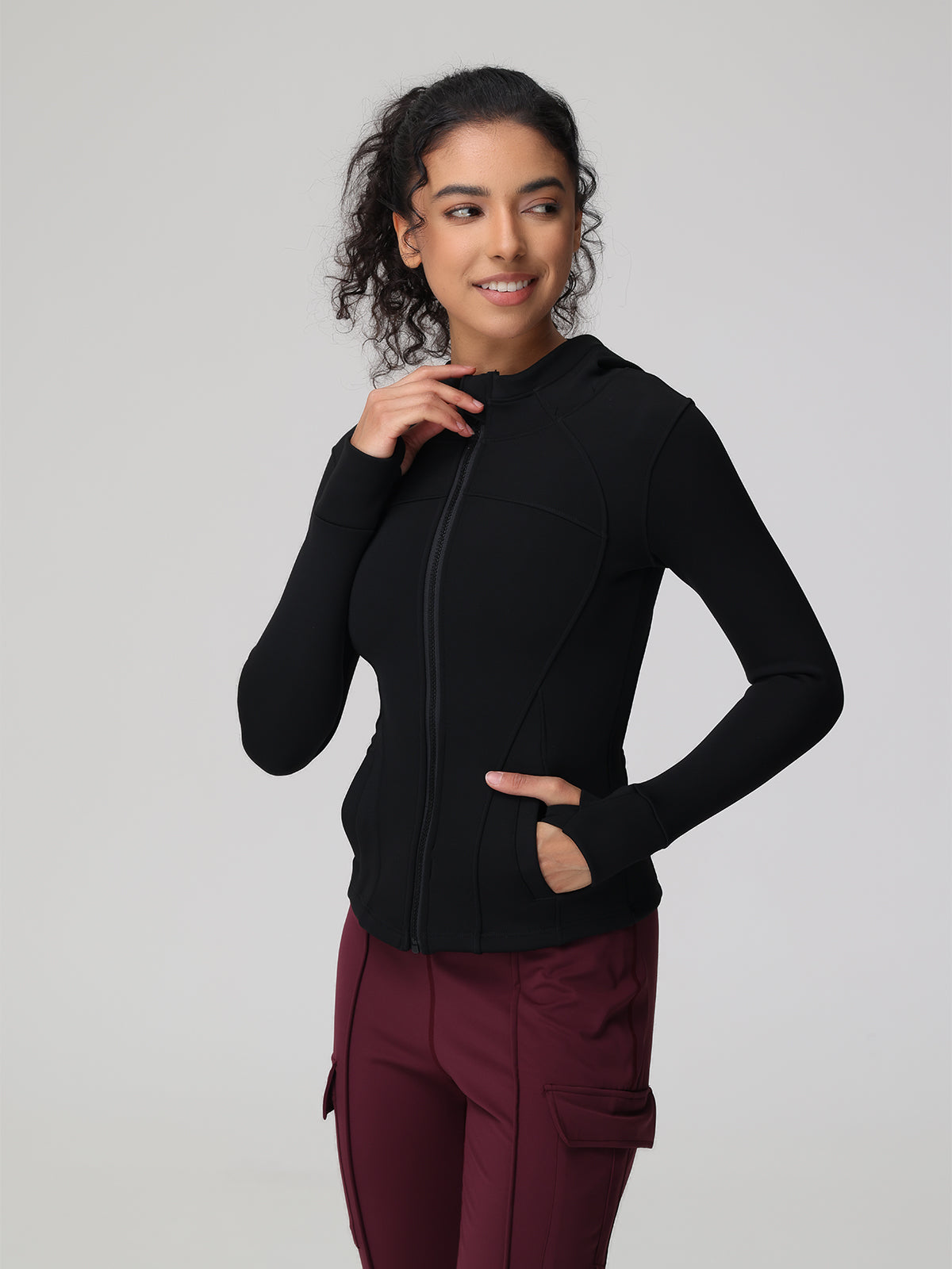 SculptFit Hooded Jacket