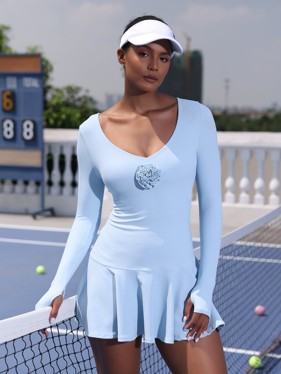 Bloom Flare Tennis Dress
