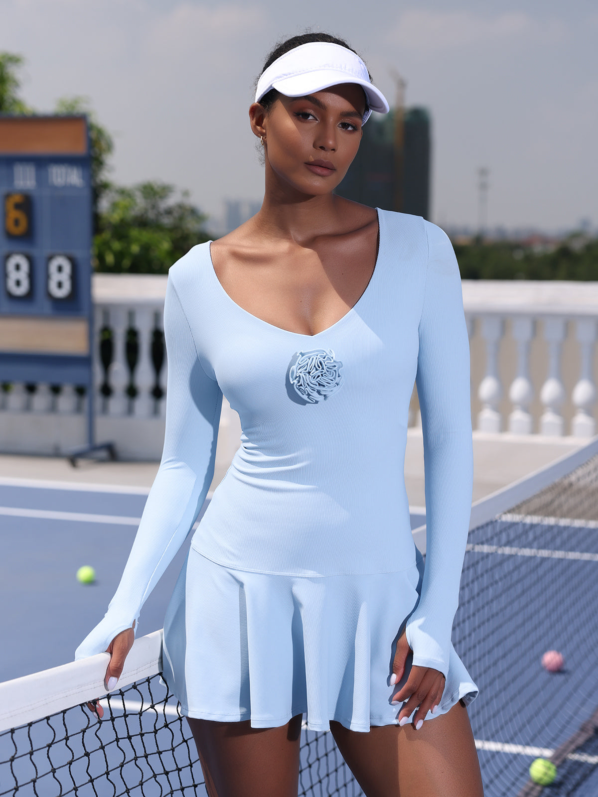 Bloom Flare Tennis Dress