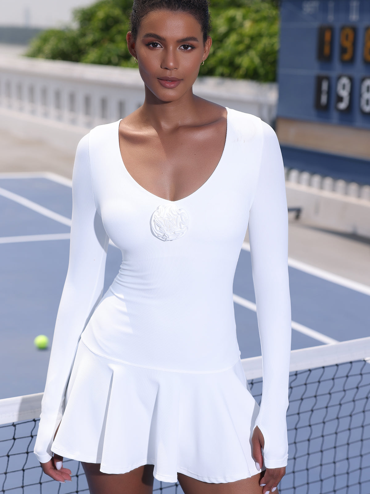 Bloom Flare Tennis Dress