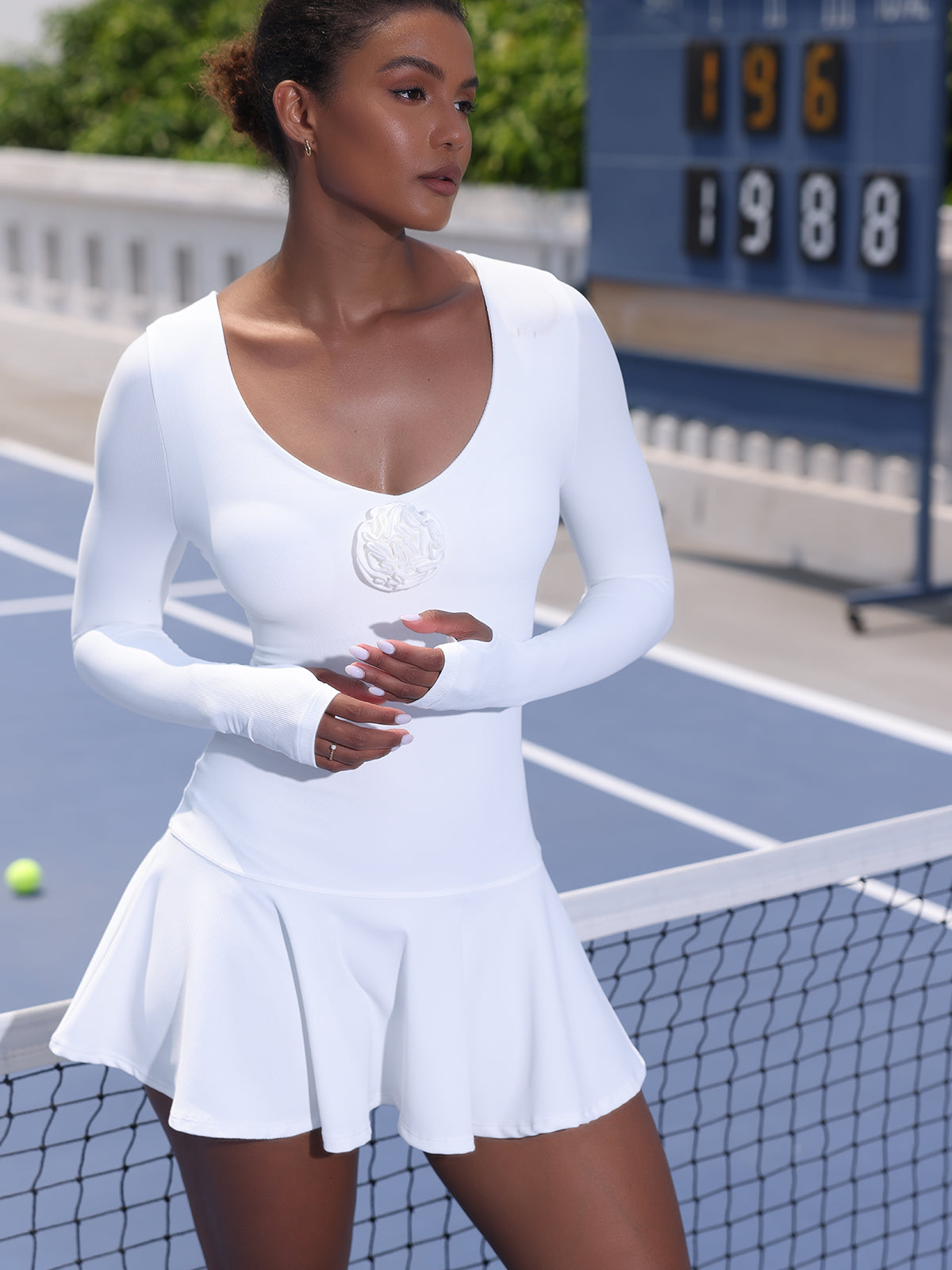 Bloom Flare Tennis Dress