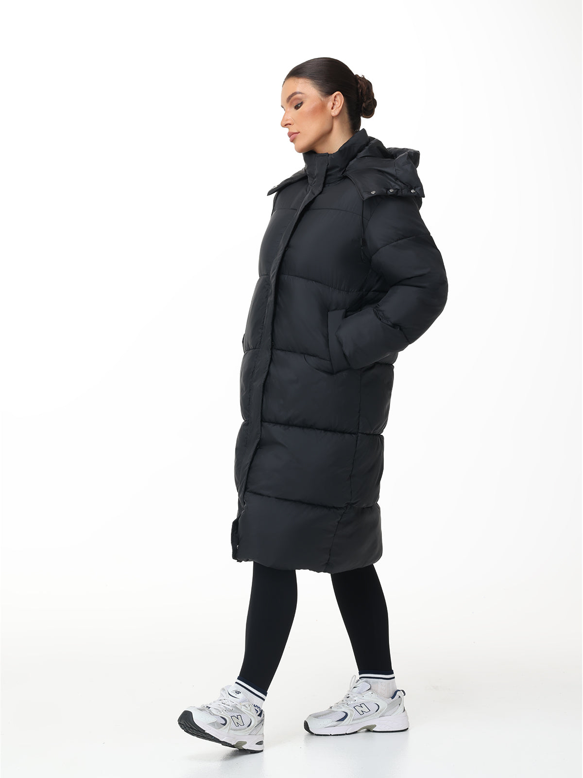 Midnight Oversized Down Parka