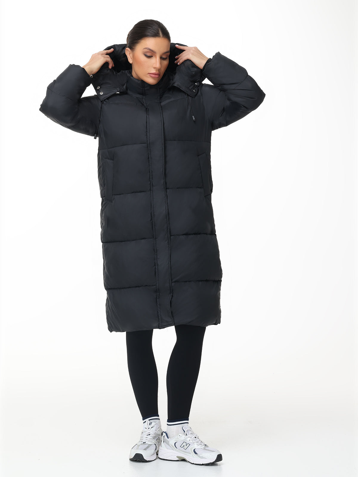 Midnight Oversized Down Parka