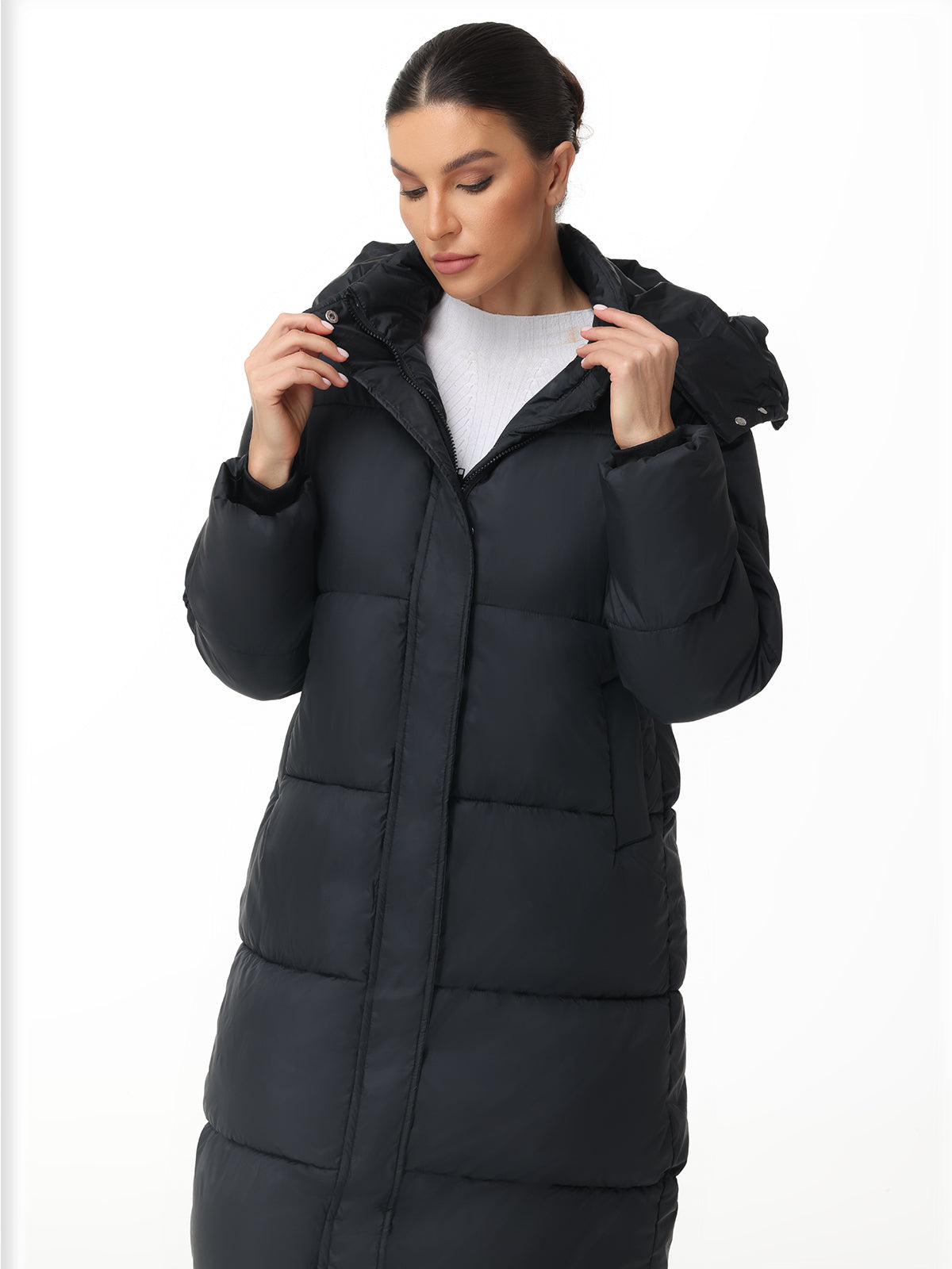 Midnight Oversized Down Parka