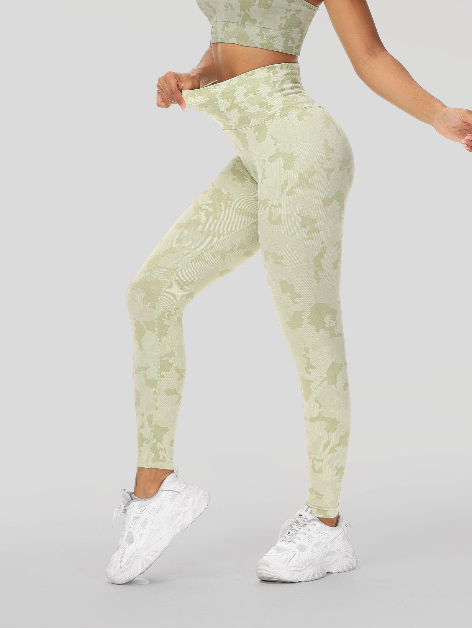 Tie Dye Seamless Two Piece Matching Set