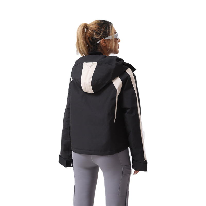 Wind Protection Hooded down Jacket