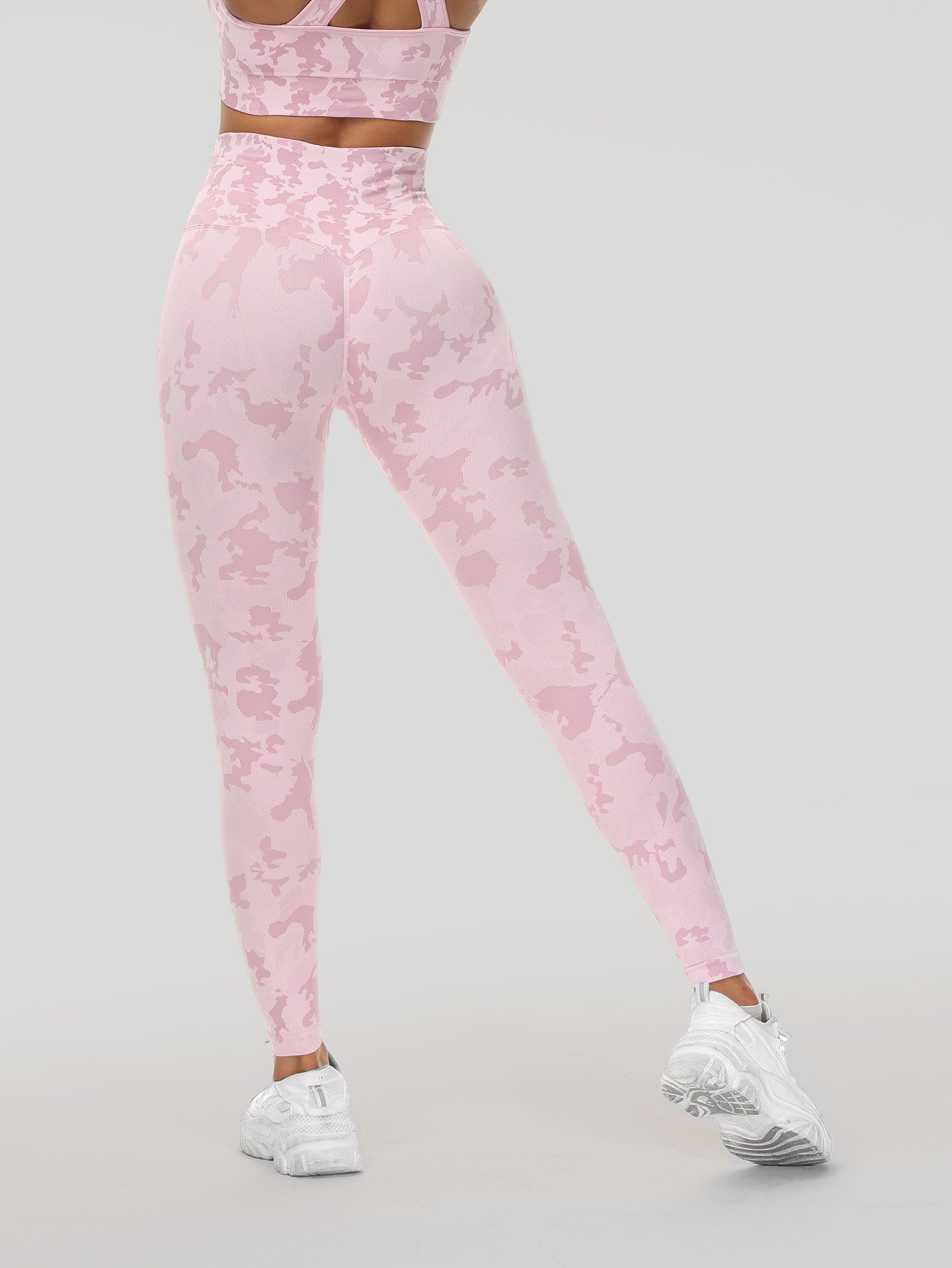 Tie Dye Seamless Two Piece Matching Set