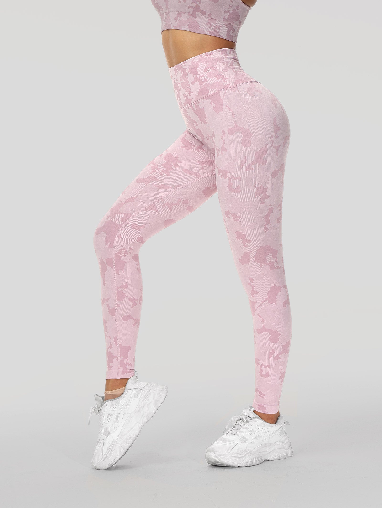 Tie Dye Seamless Two Piece Matching Set