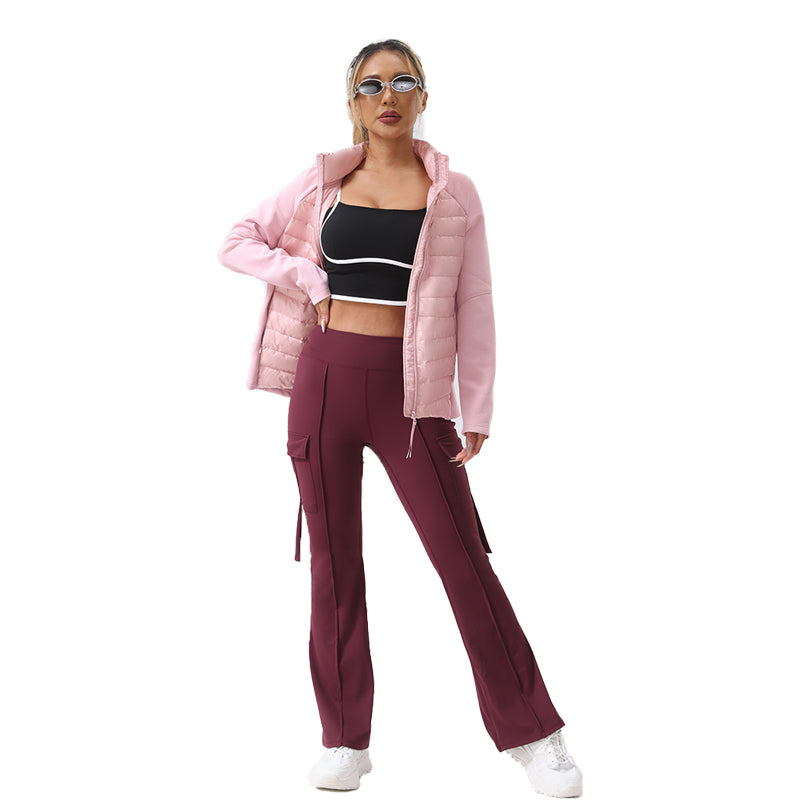 Sports yoga down jacket