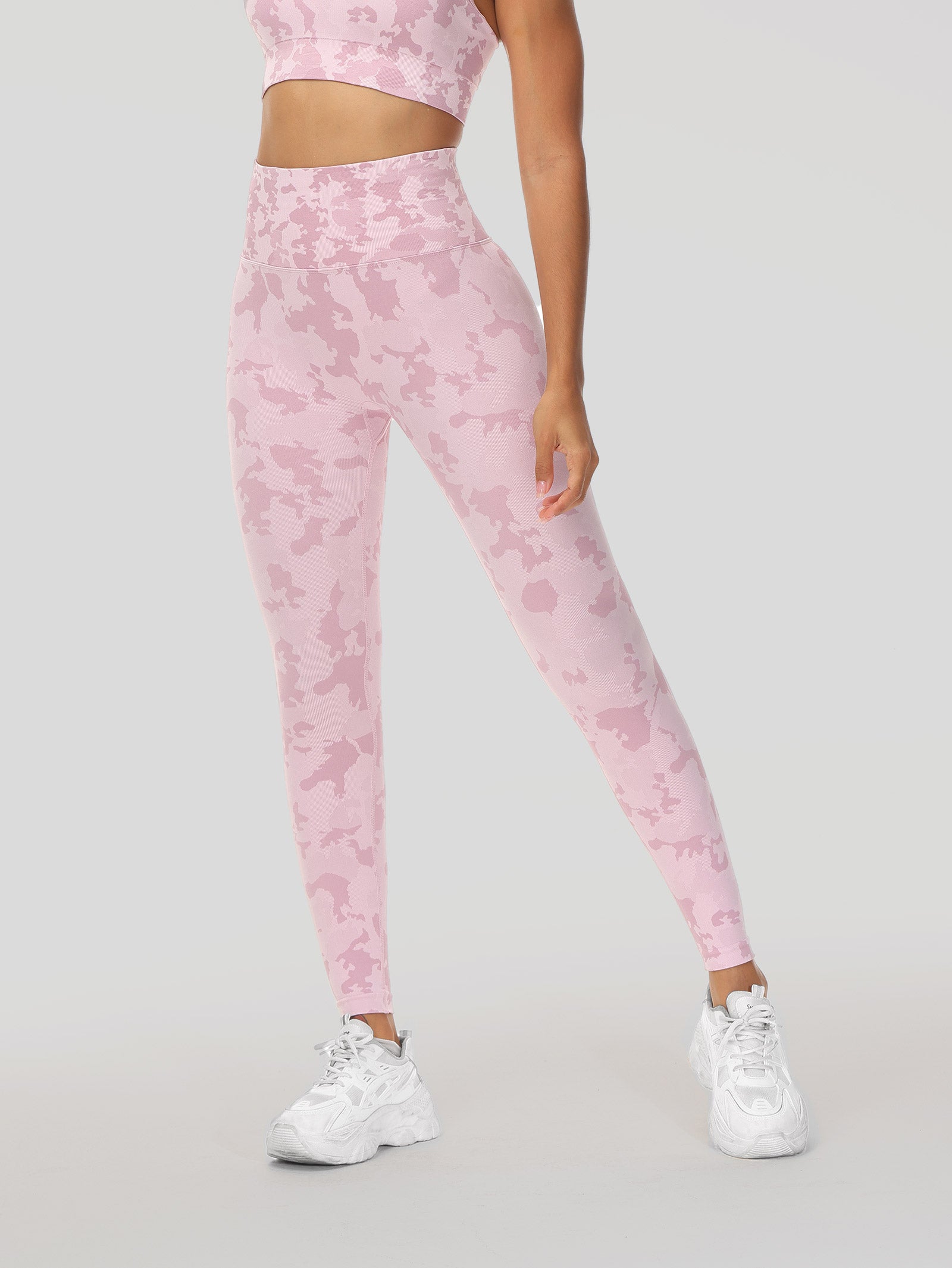 Tie Dye Seamless Two Piece Matching Set