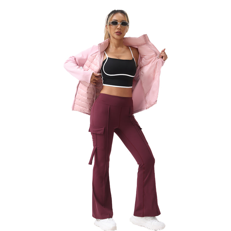 Sports yoga down jacket