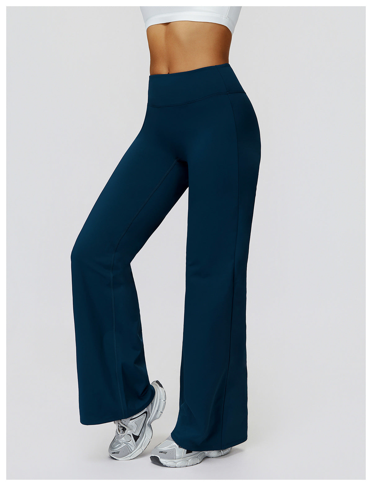 ThermaWide High-Waist Fleece Wide-Leg Pants