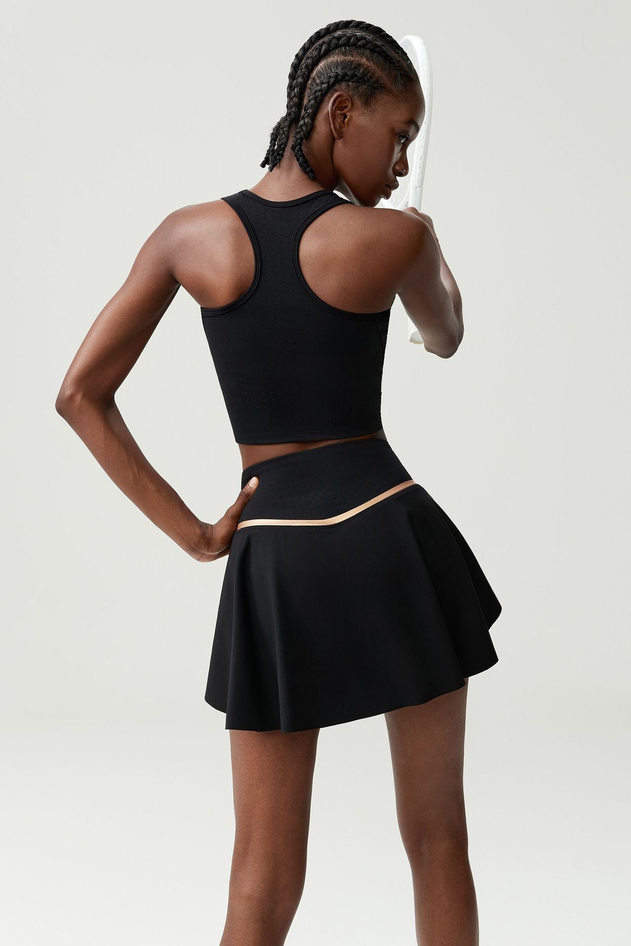Ace Flow High-Waist Tennis Skirt
