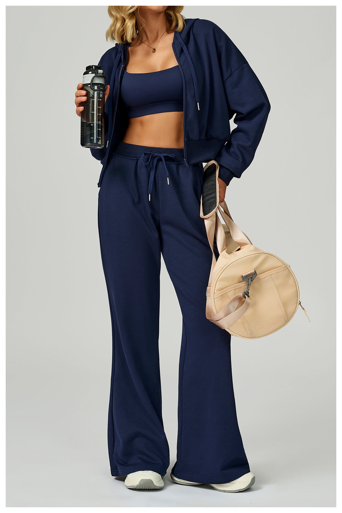 Autumn Ease Zip Hoodie Set