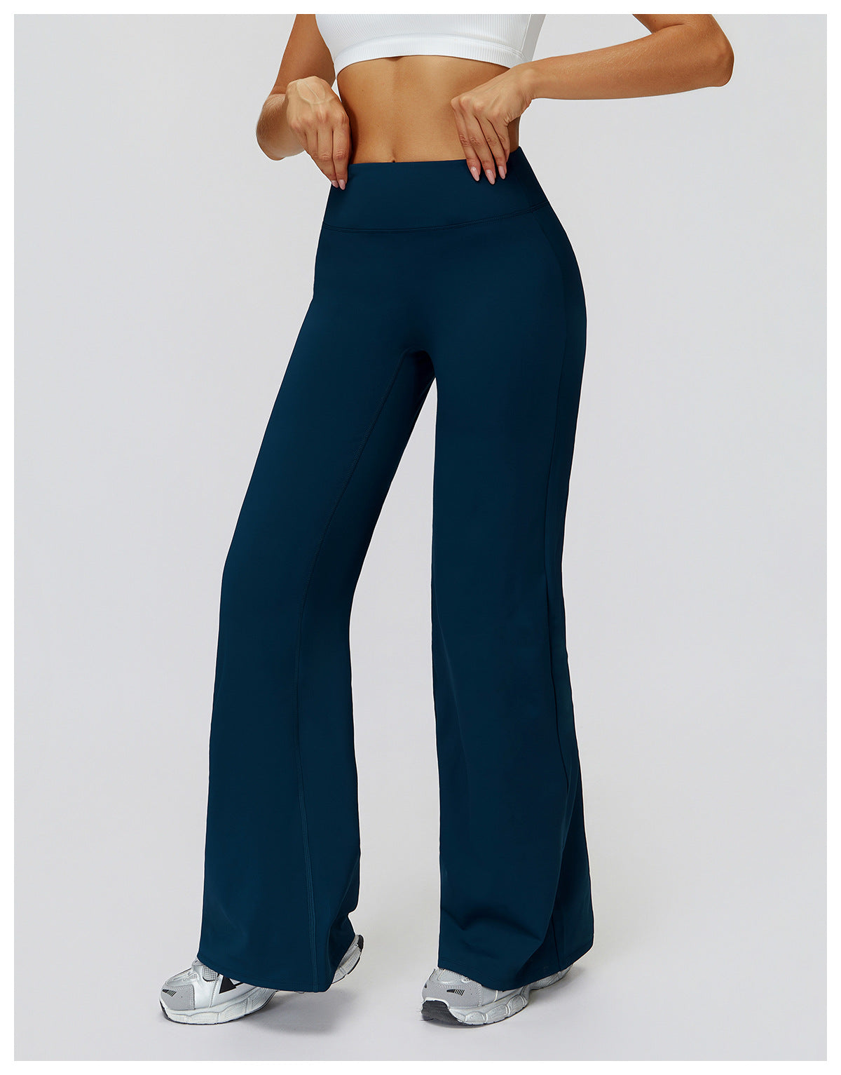 ThermaWide High-Waist Fleece Wide-Leg Pants